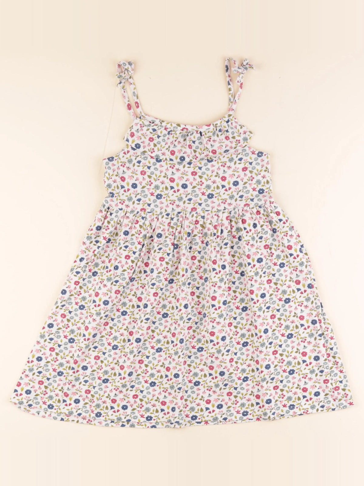 Vertbaudet - robe blanc - 8 ans