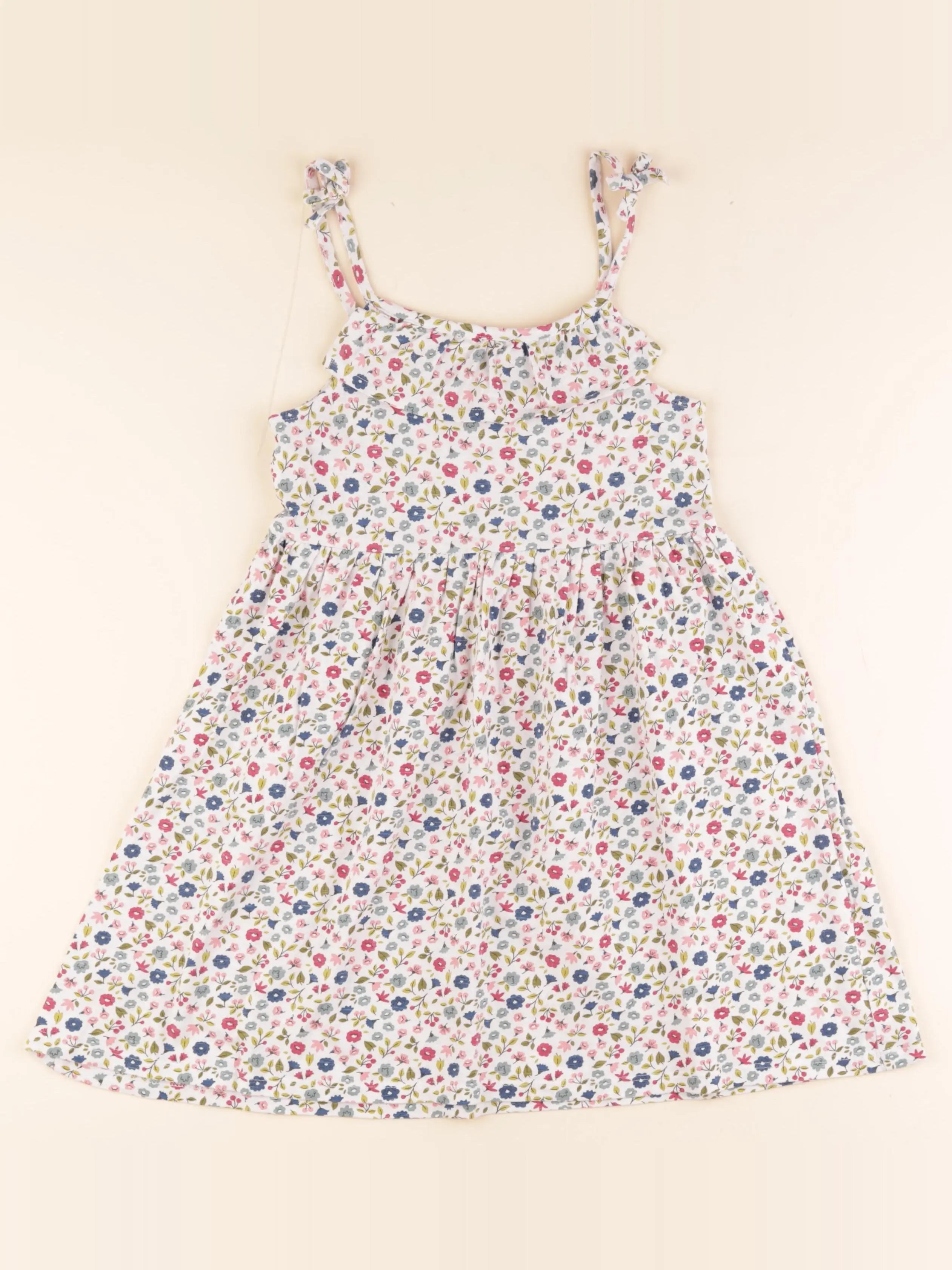 Vertbaudet - robe blanc - 8 ans