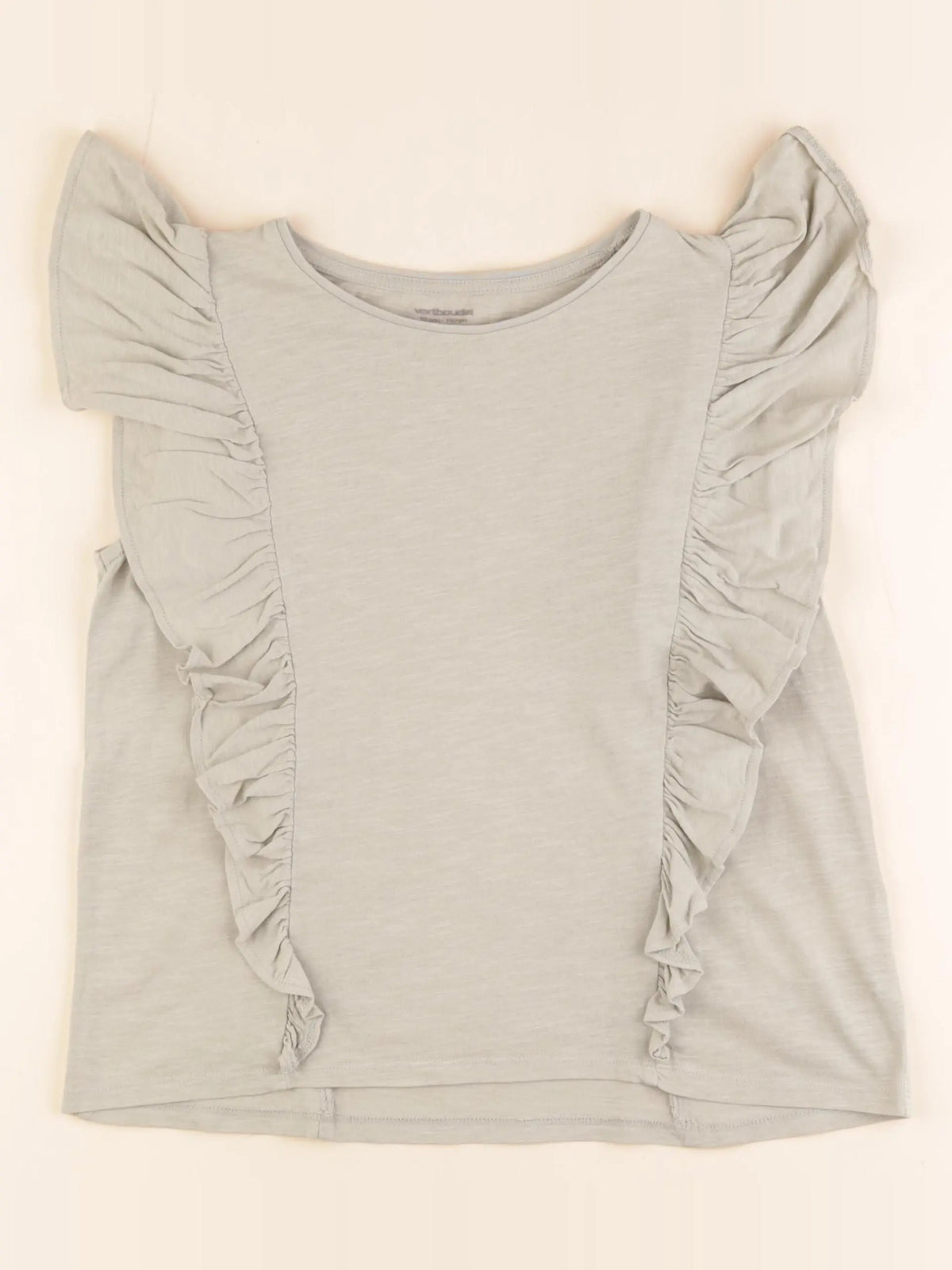 Vertbaudet - tee-shirt vert - 10 ans