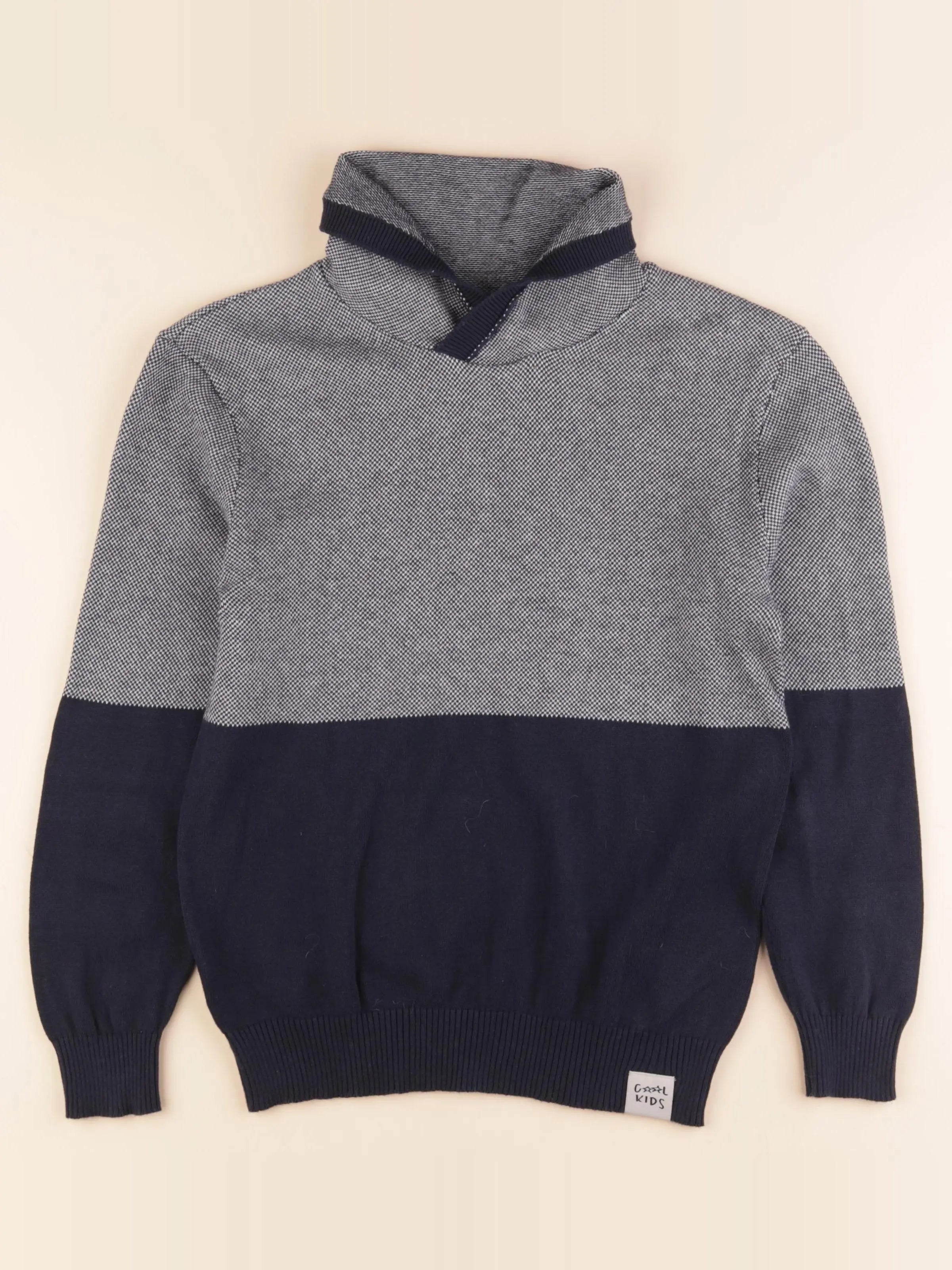 Vertbaudet - pull bleu - 12 ans