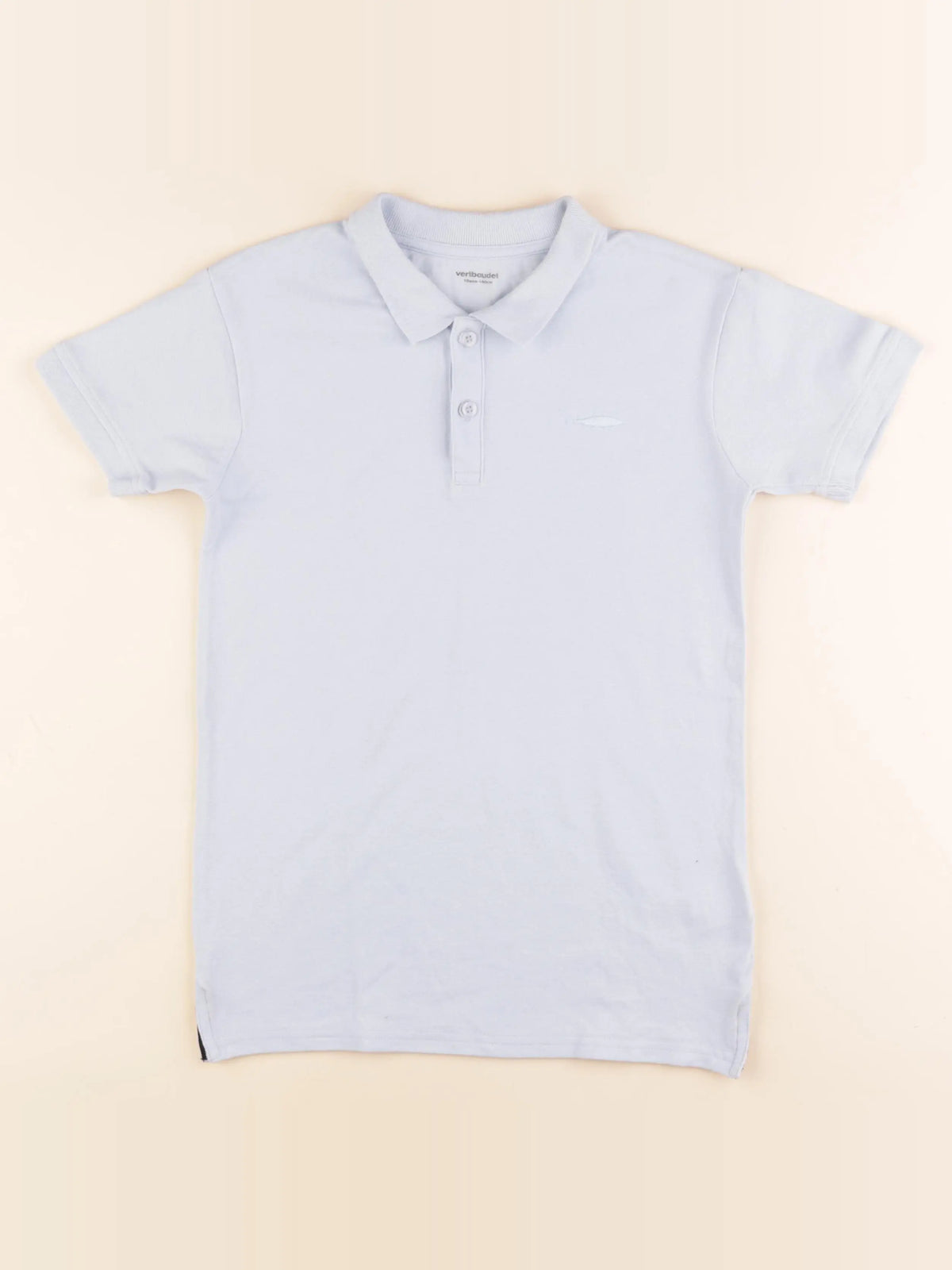 Vertbaudet - polo bleu - 10 ans