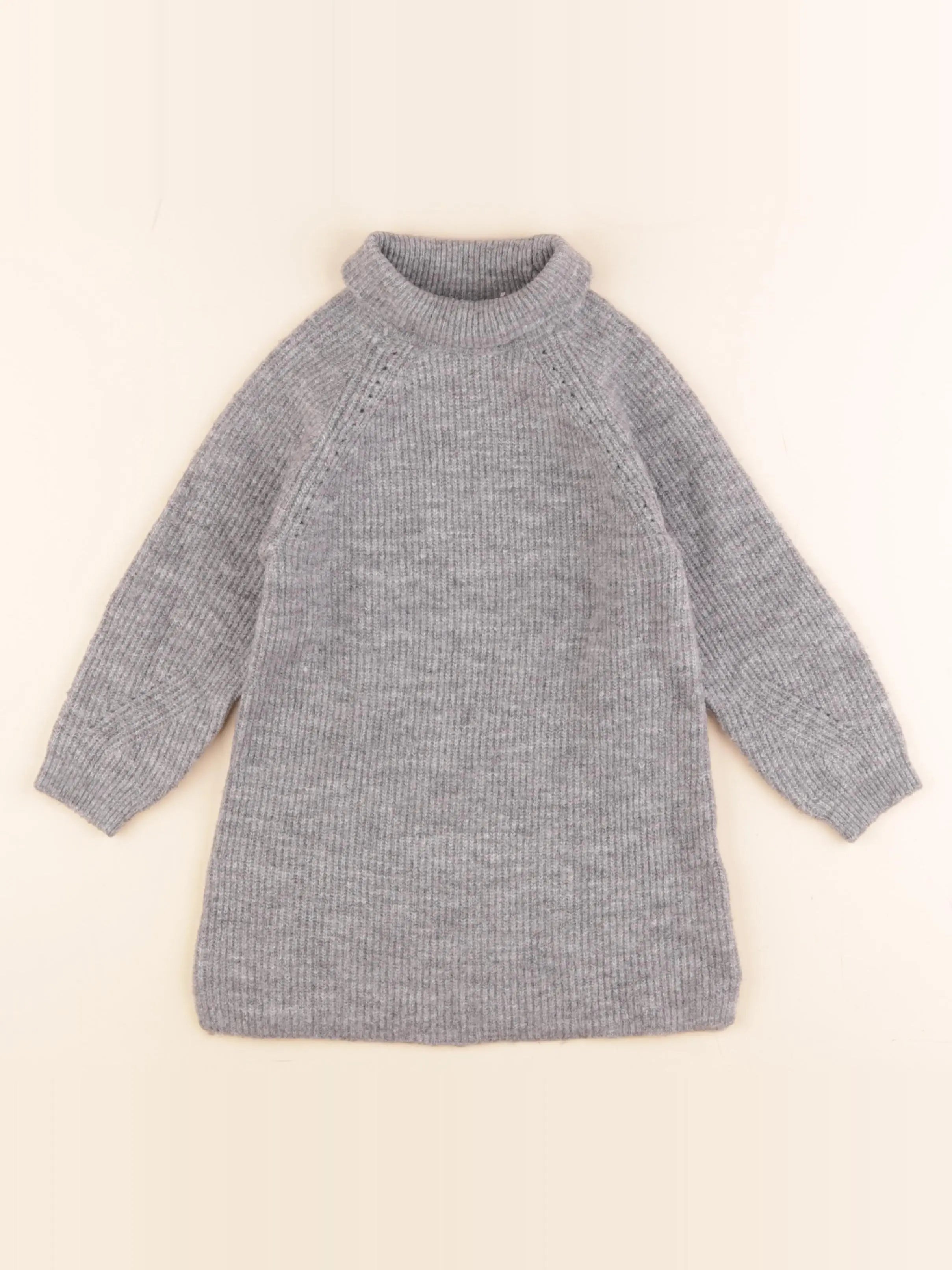 Zara - robe gris - 2/3 ans