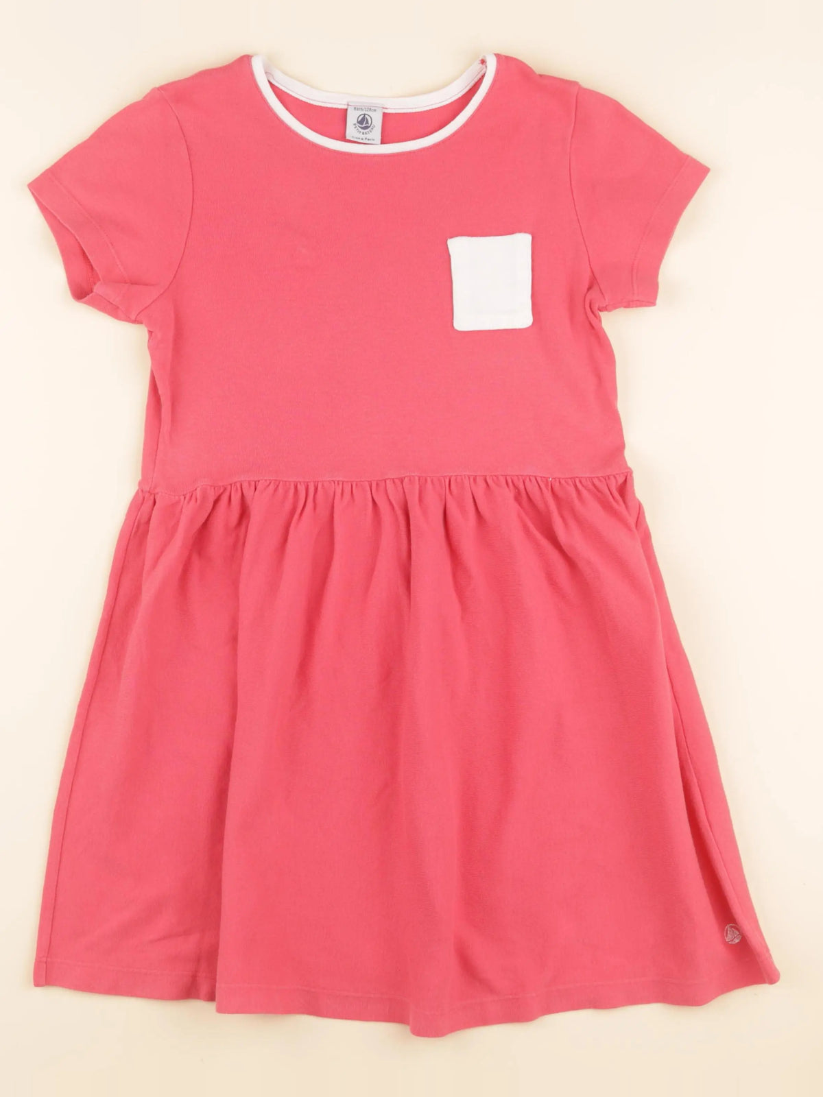 Robe rose, rouge