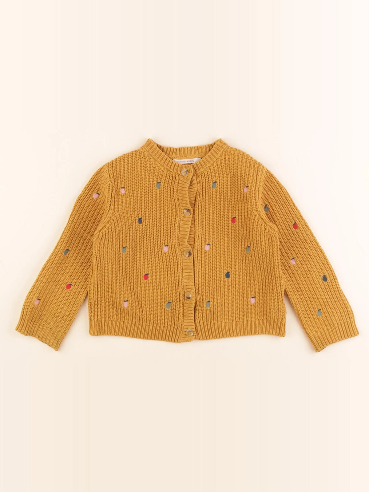 Monoprix - gilet jaune - 4 ans