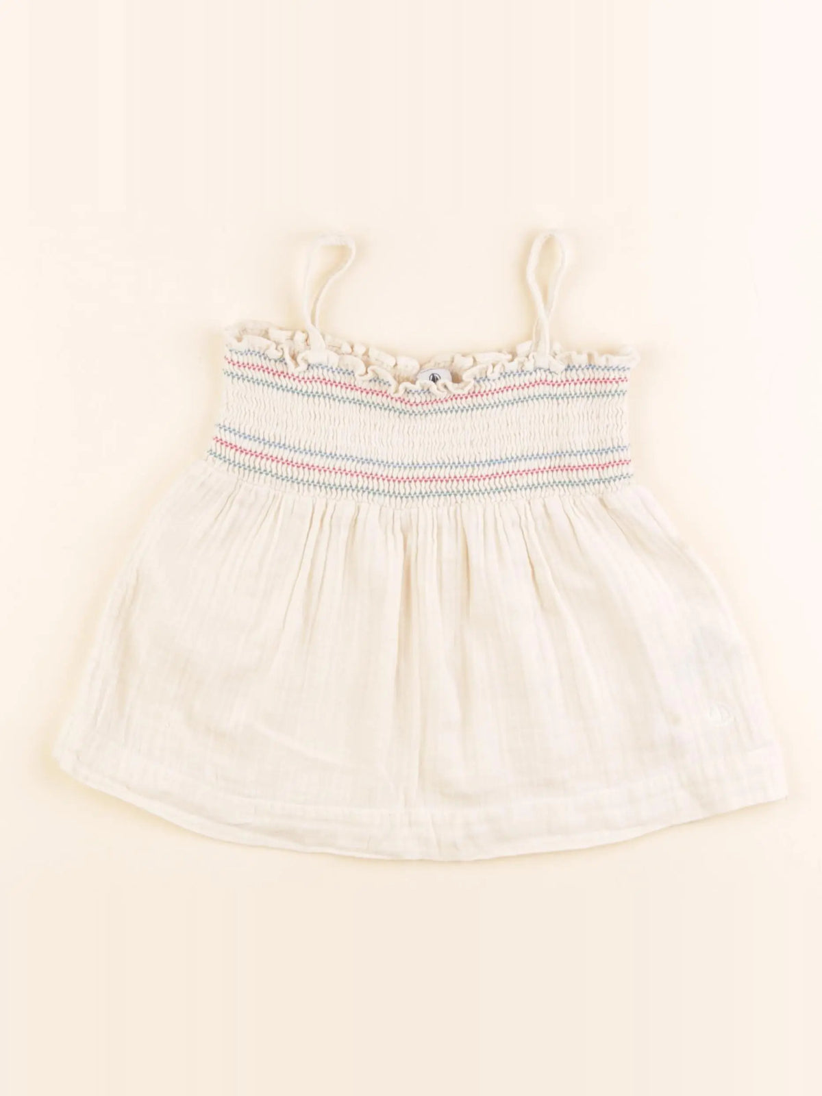 Petit Bateau - blouse beige - 4 ans