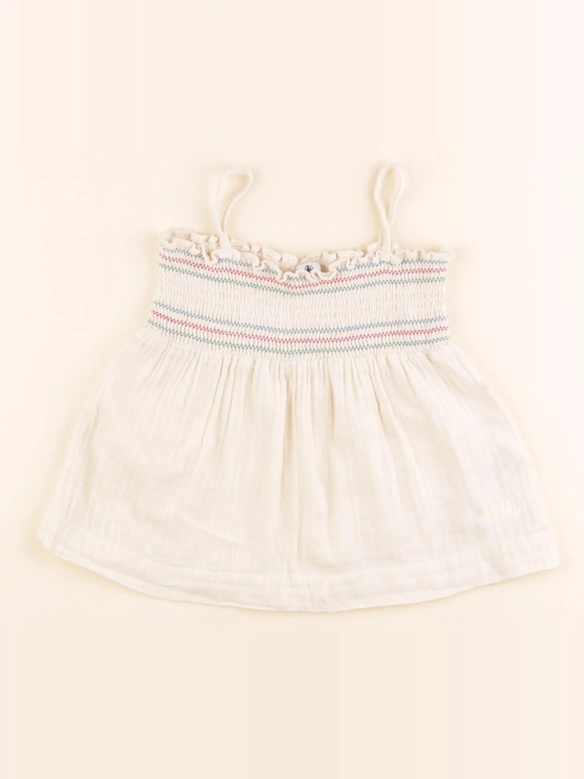 Petit Bateau - blouse beige - 4 ans