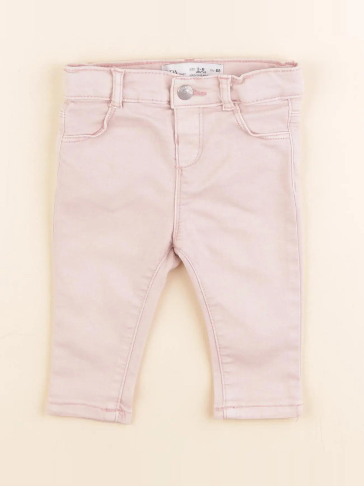 Zara - pantalon rose - 3/6 mois