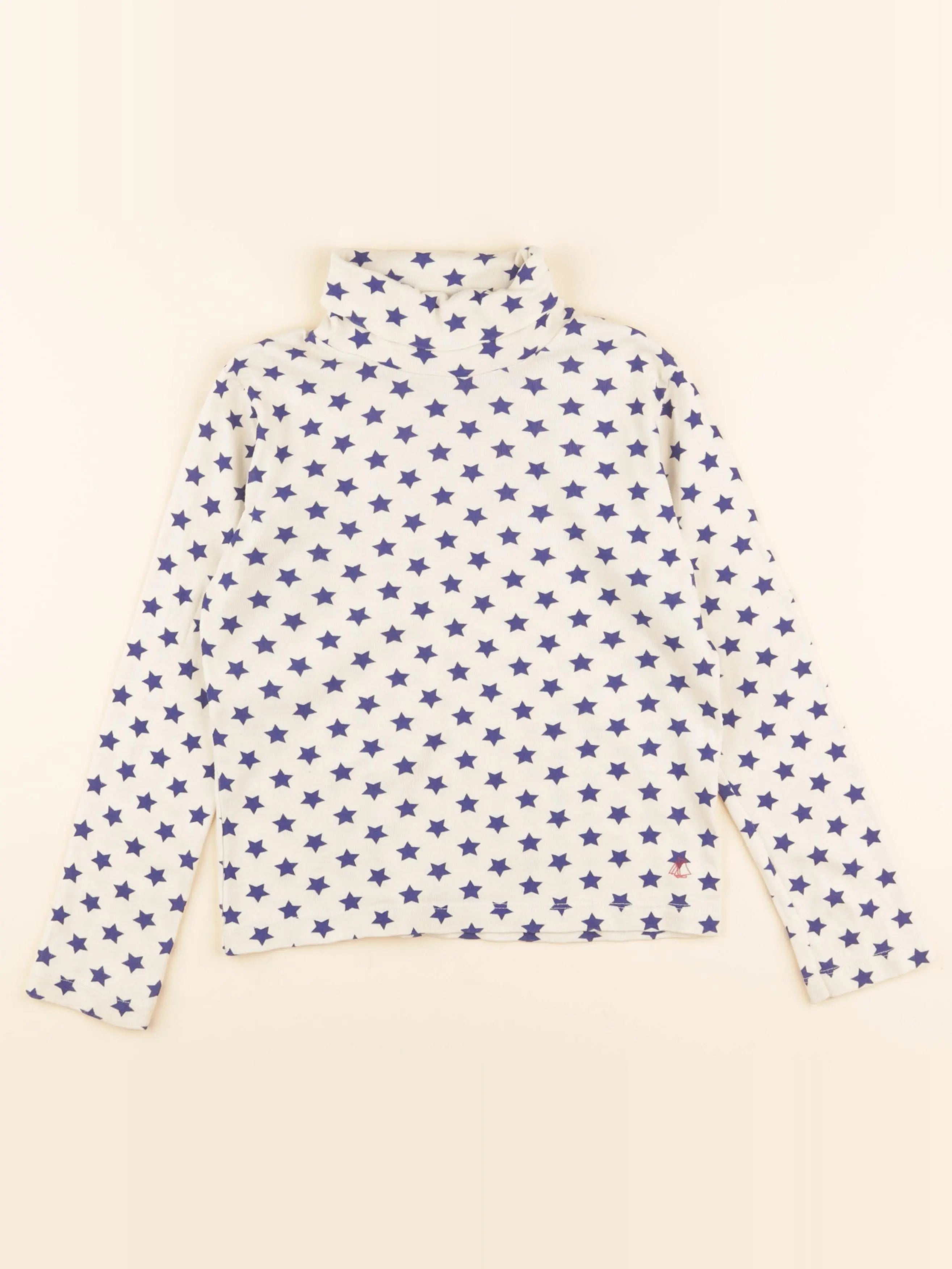 Sous-pull beige, bleu