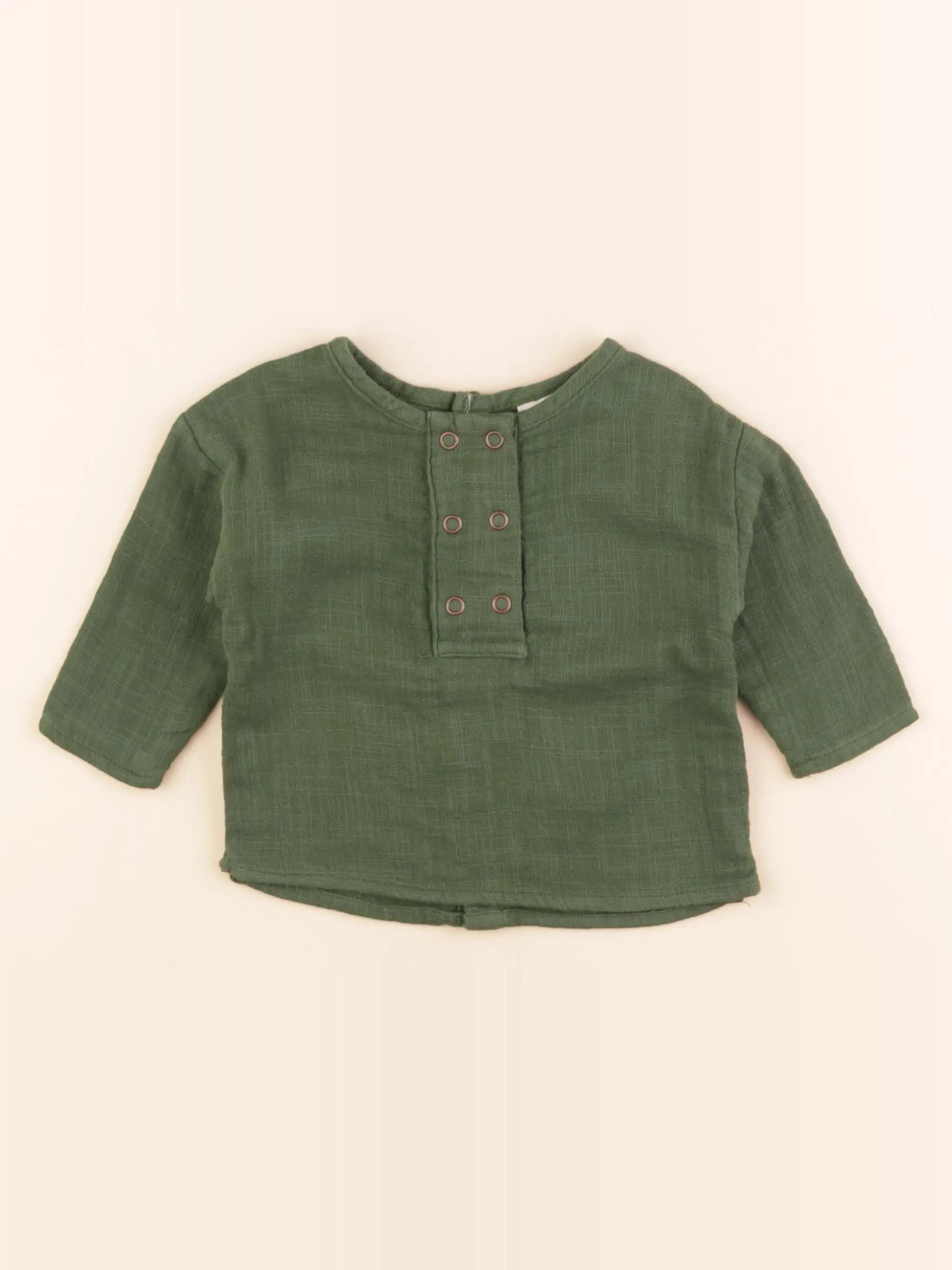 Studio Boheme - chemise vert - 6 mois