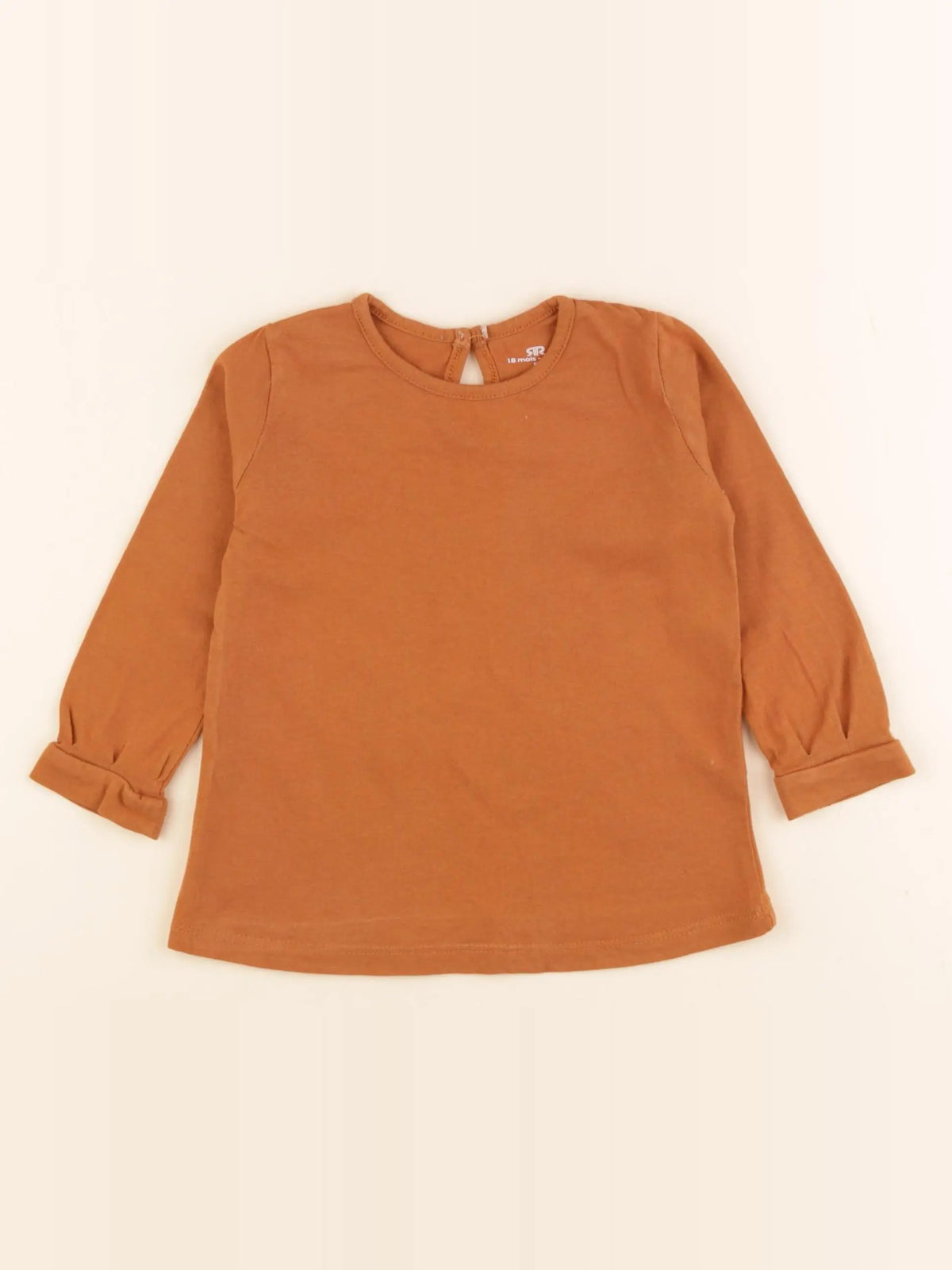 La Redoute - tee-shirt marron - 18 mois