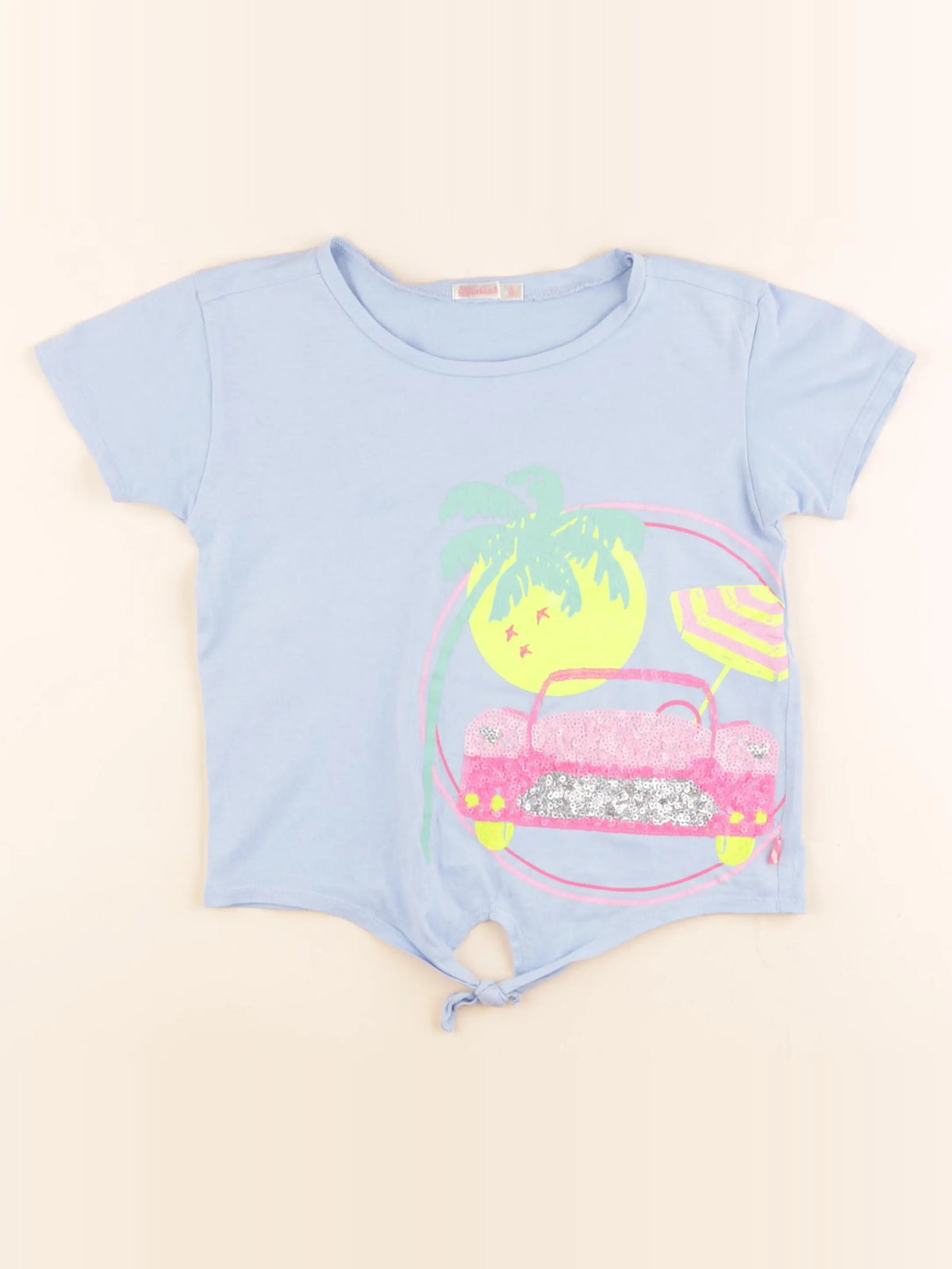 Billie Blush - tee-shirt bleu - 6 ans