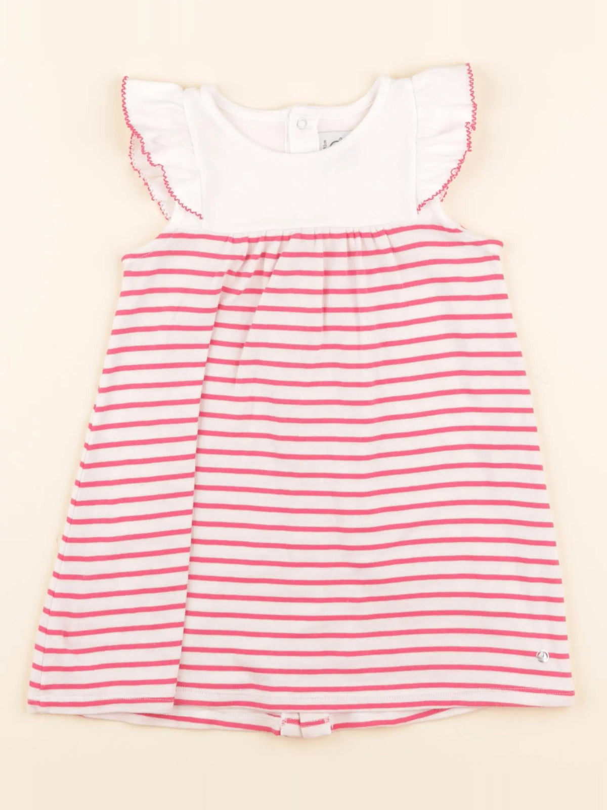 Robe blanc, rose