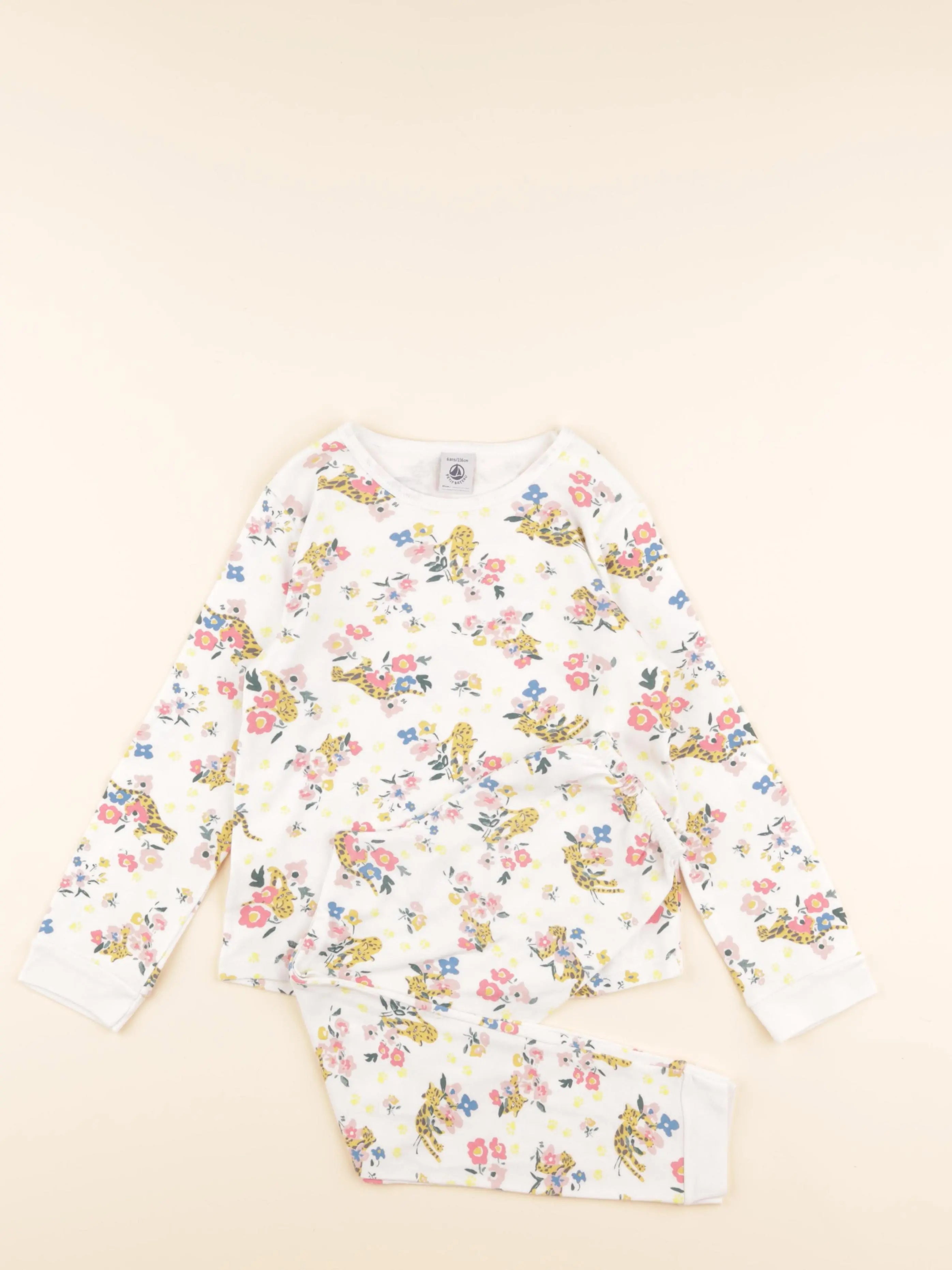 Pyjama coton multicolore