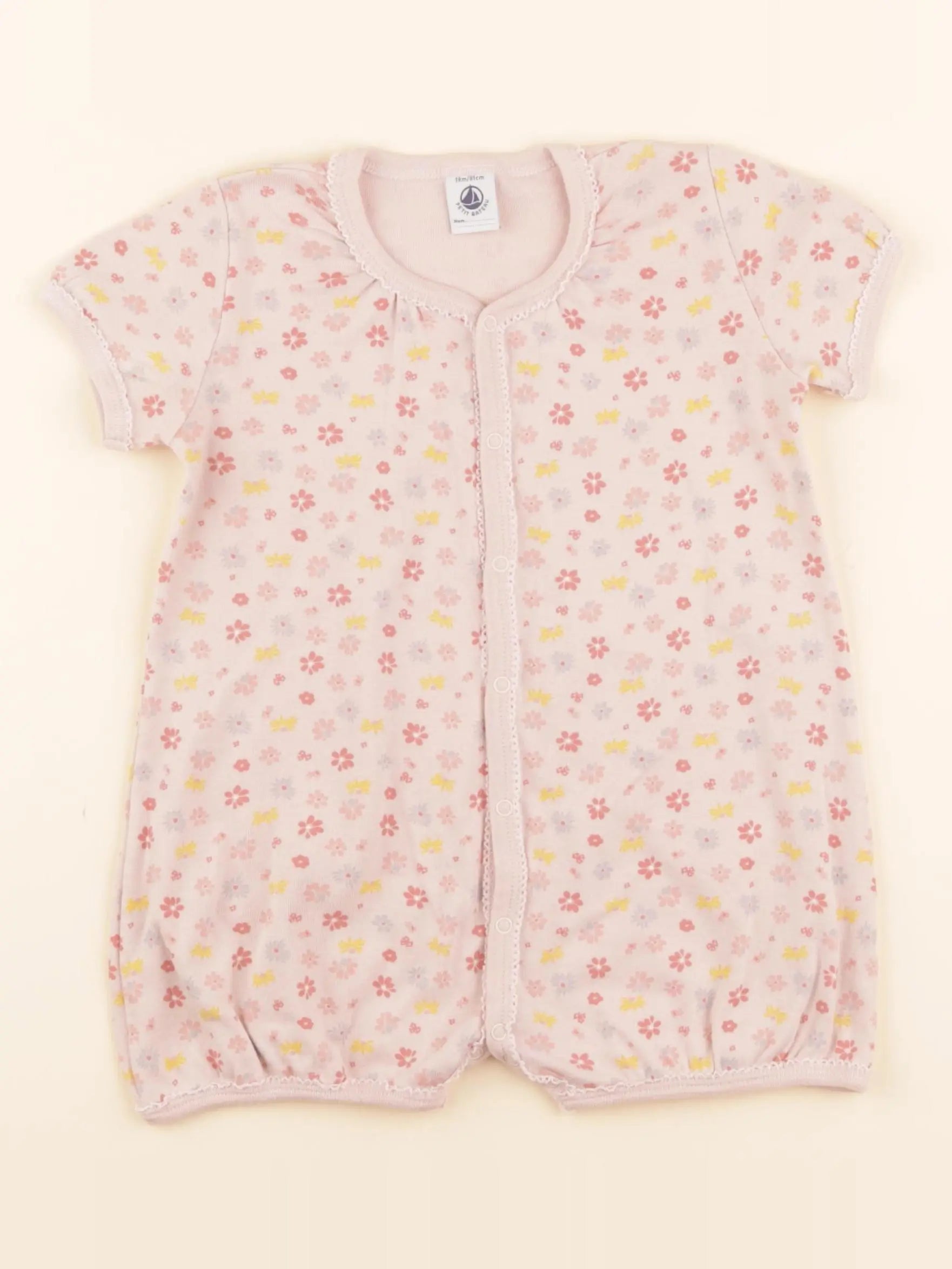 Pyjama coton rose