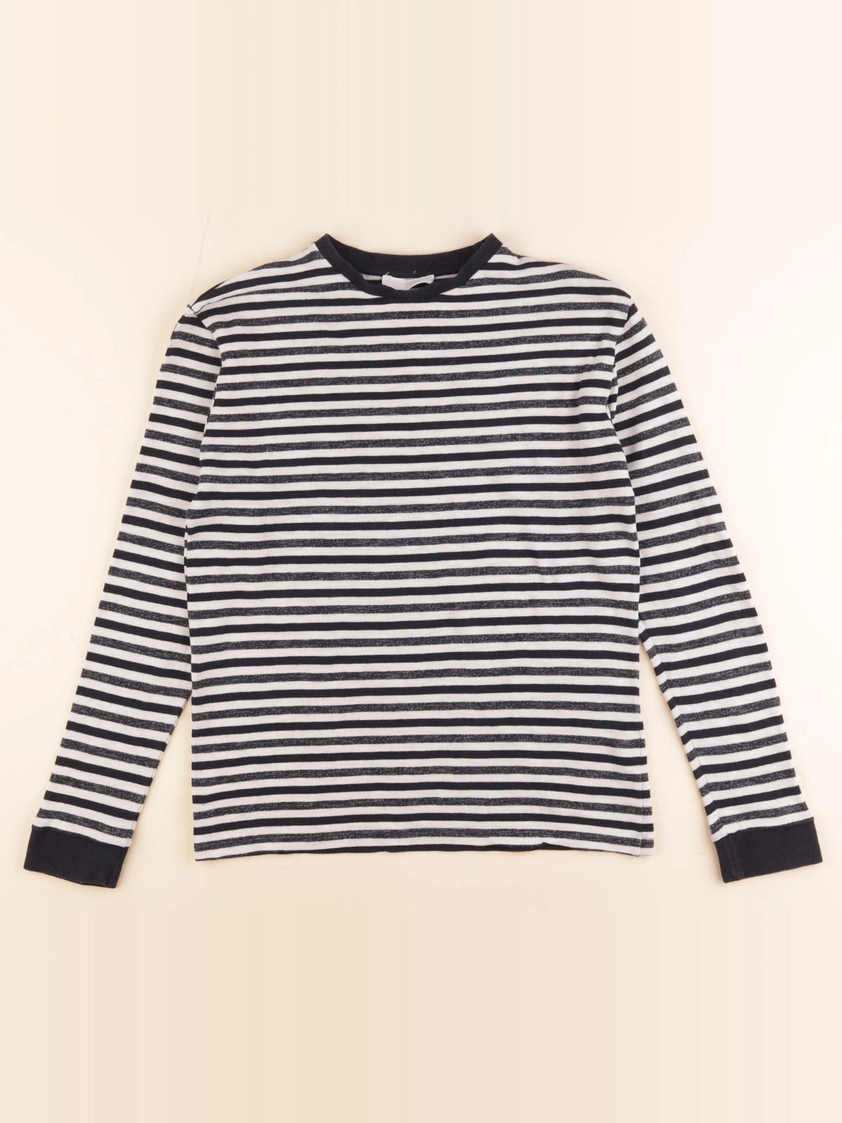 Zara - tee-shirt bleu, blanc - 11/12 ans