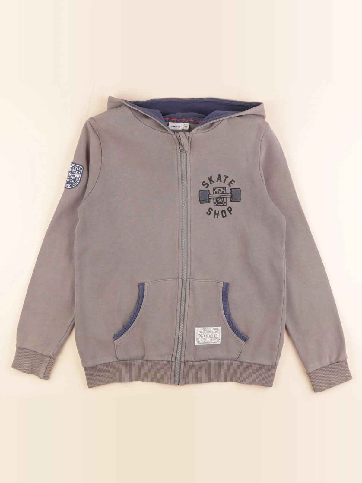 Name it - sweat taupe - 11/12 ans