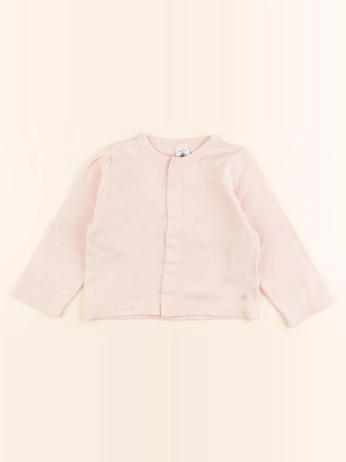 Petit Bateau - tee-shirt rose - 2 ans