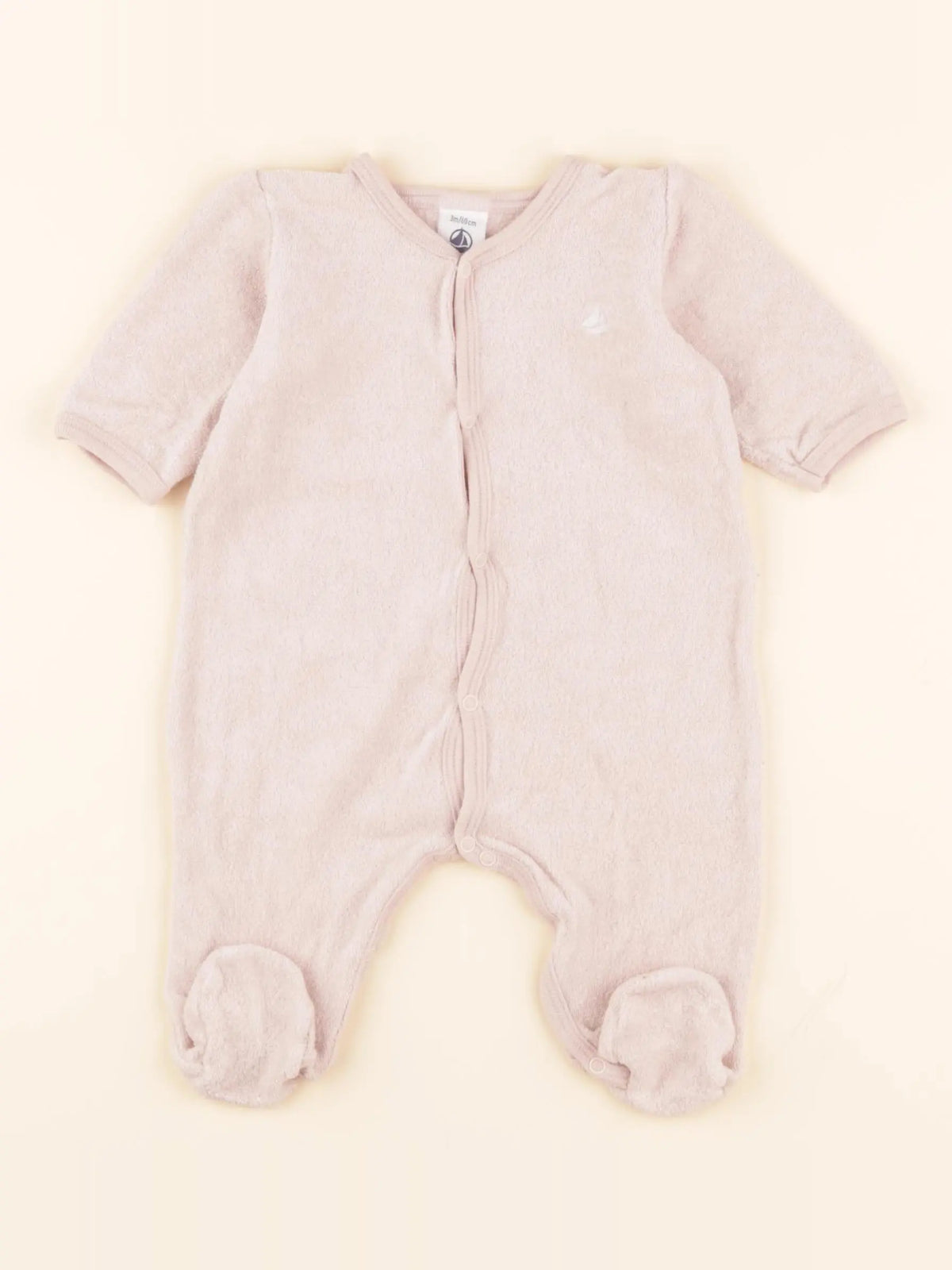 Pyjama velours rose