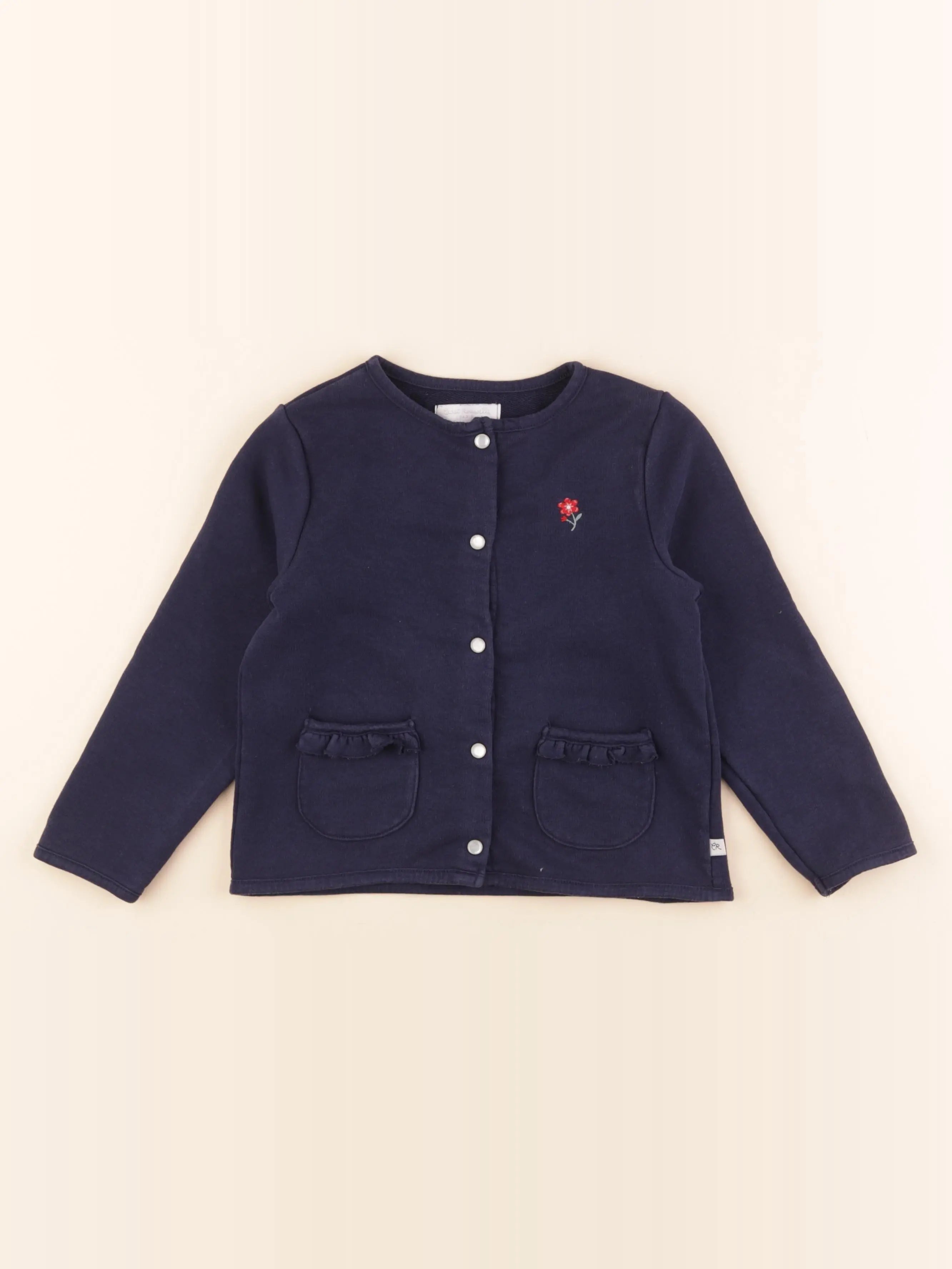 Cadet Rousselle - veste bleu - 5 ans