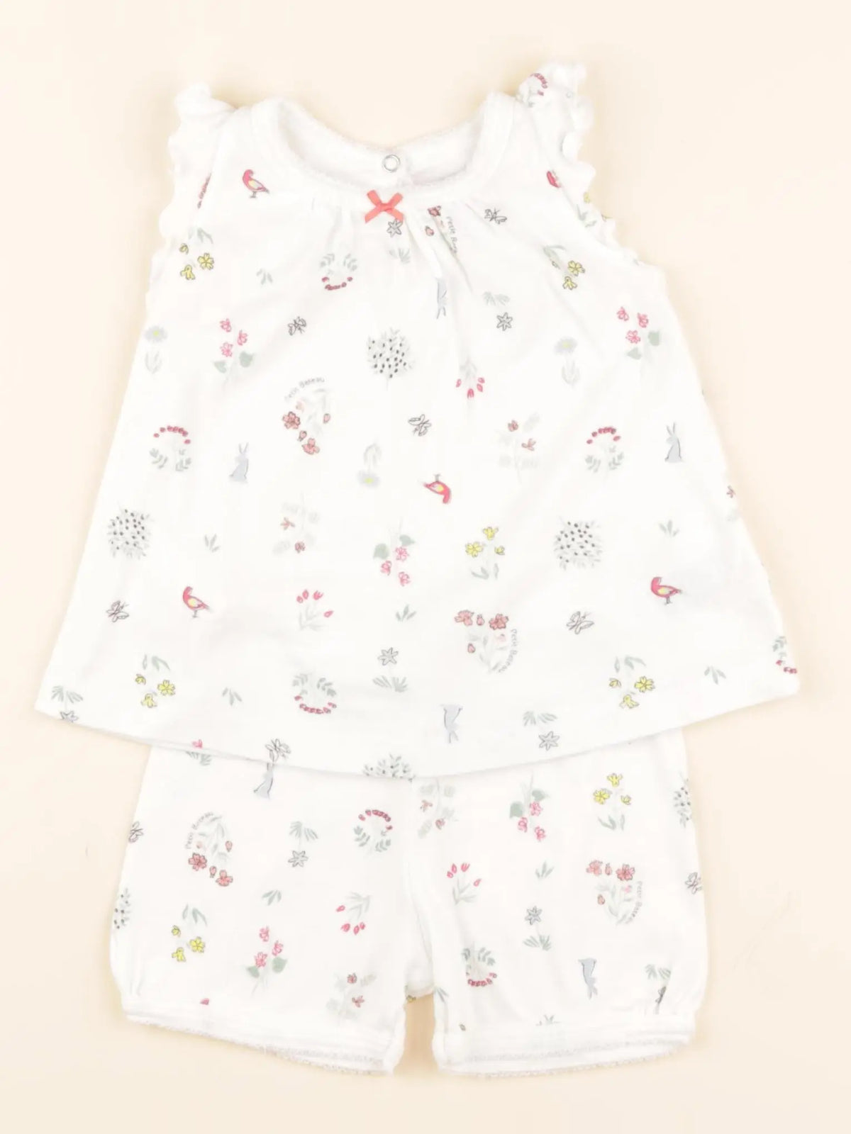 Pyjama coton multicolore