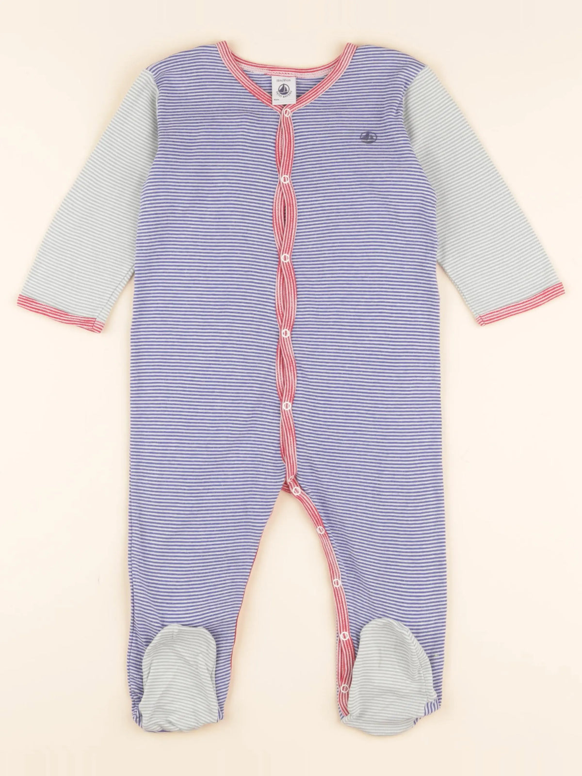 Pyjama coton bleu