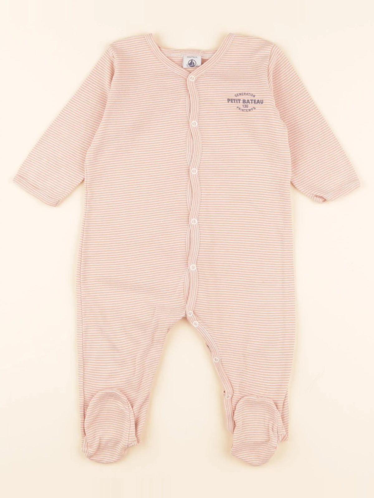 Pyjama coton orange