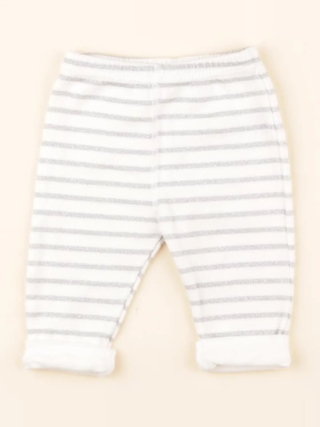 Pantalon blanc, argent