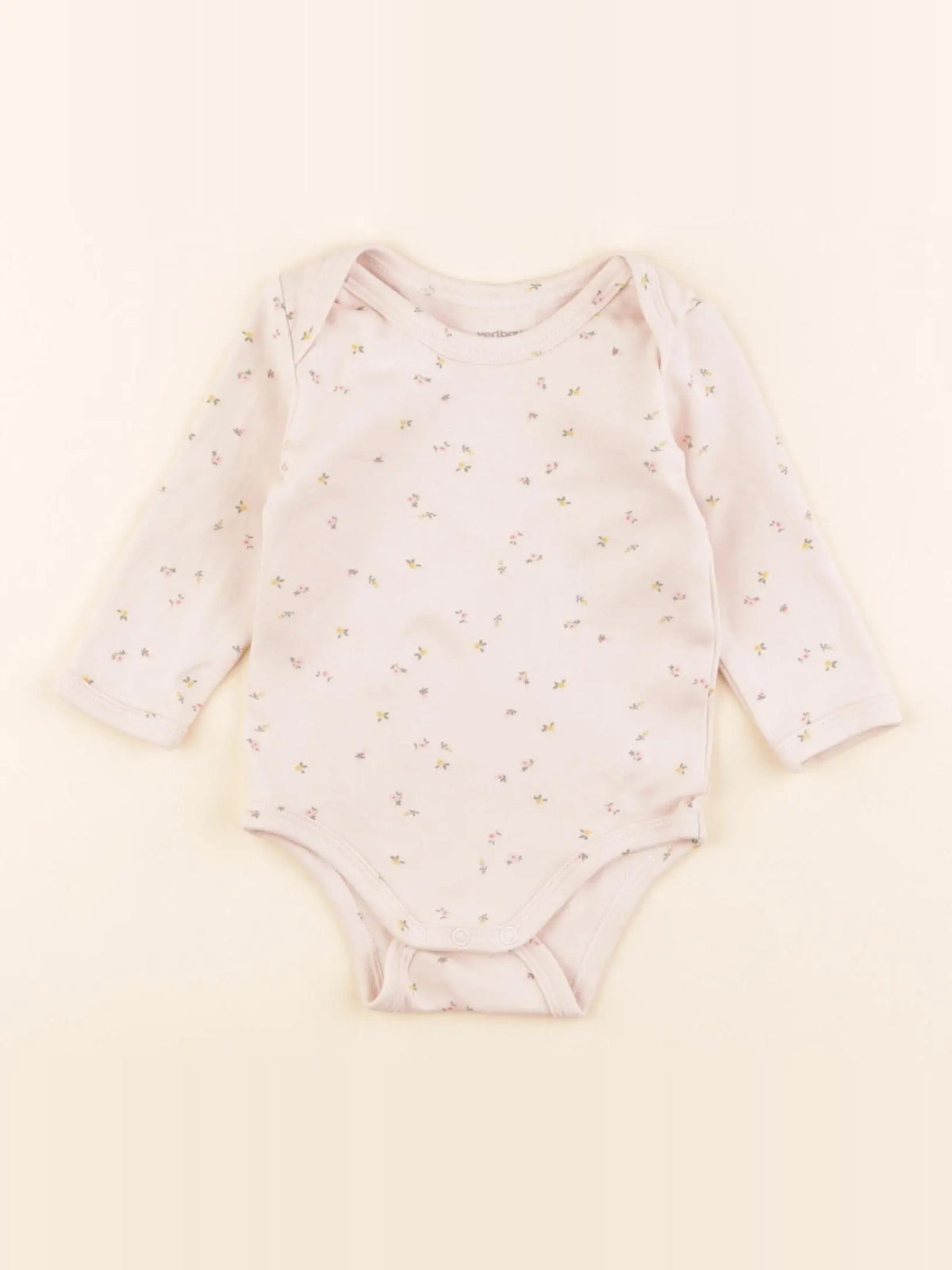 Vertbaudet - body rose - 6 mois