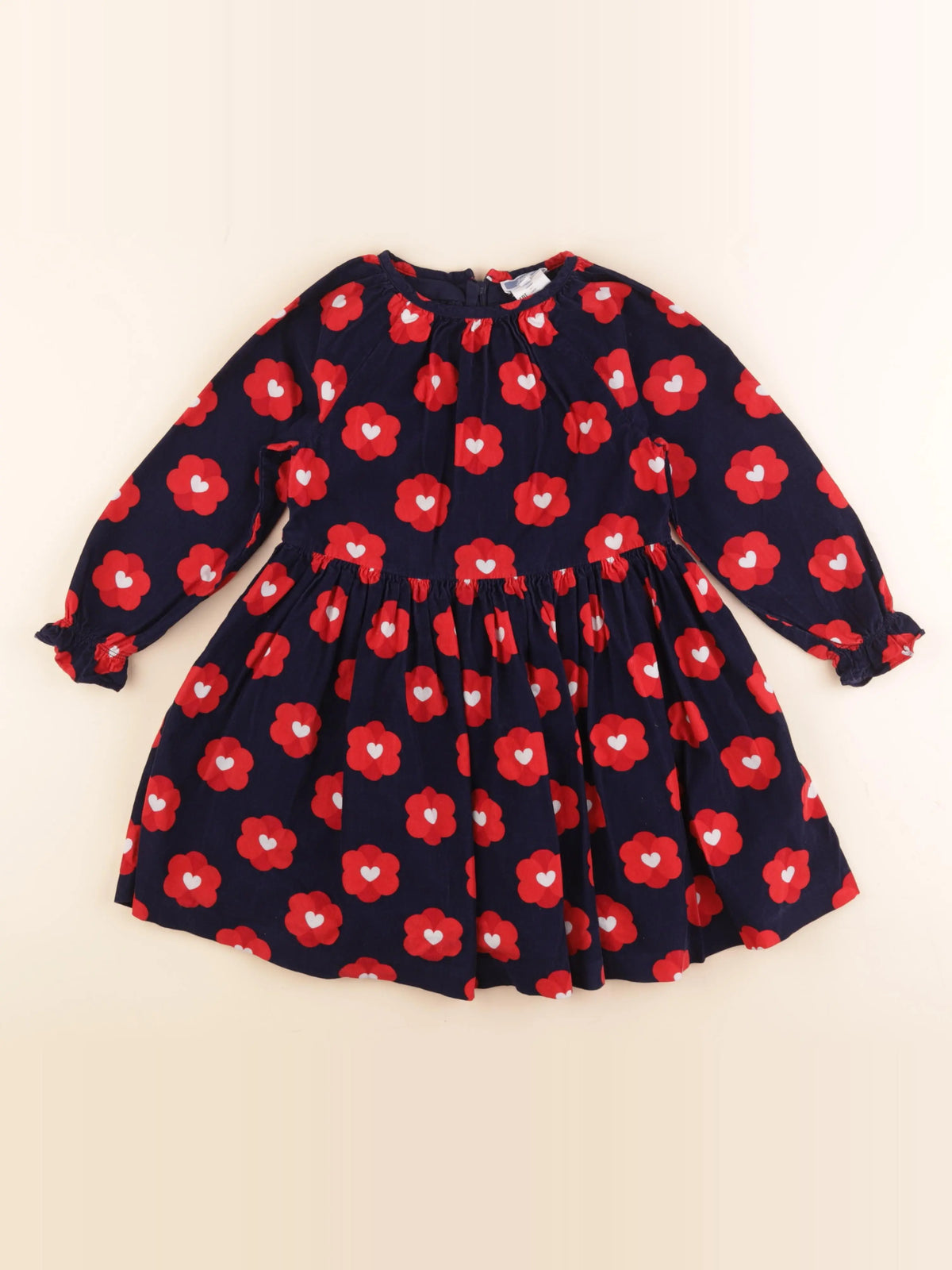 Jacadi - robe bleu, rouge - 6 ans