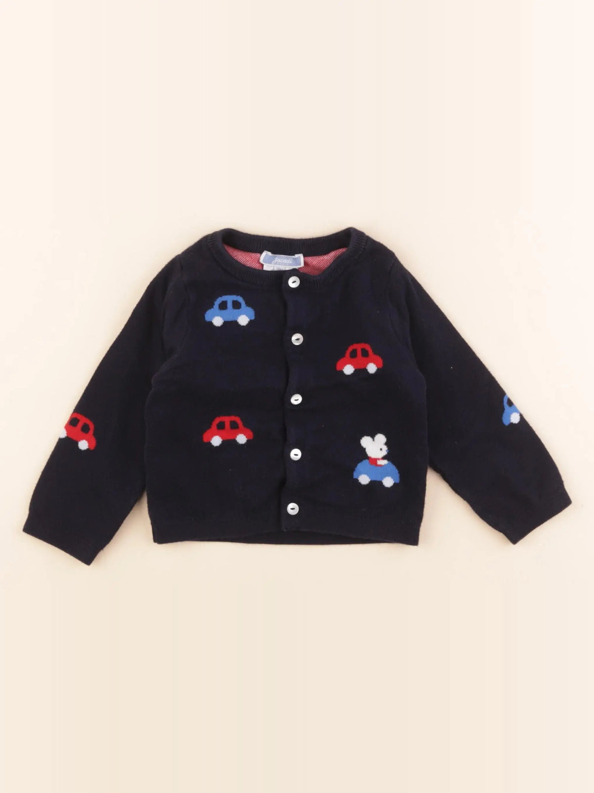 Jacadi - gilet bleu - 18 mois