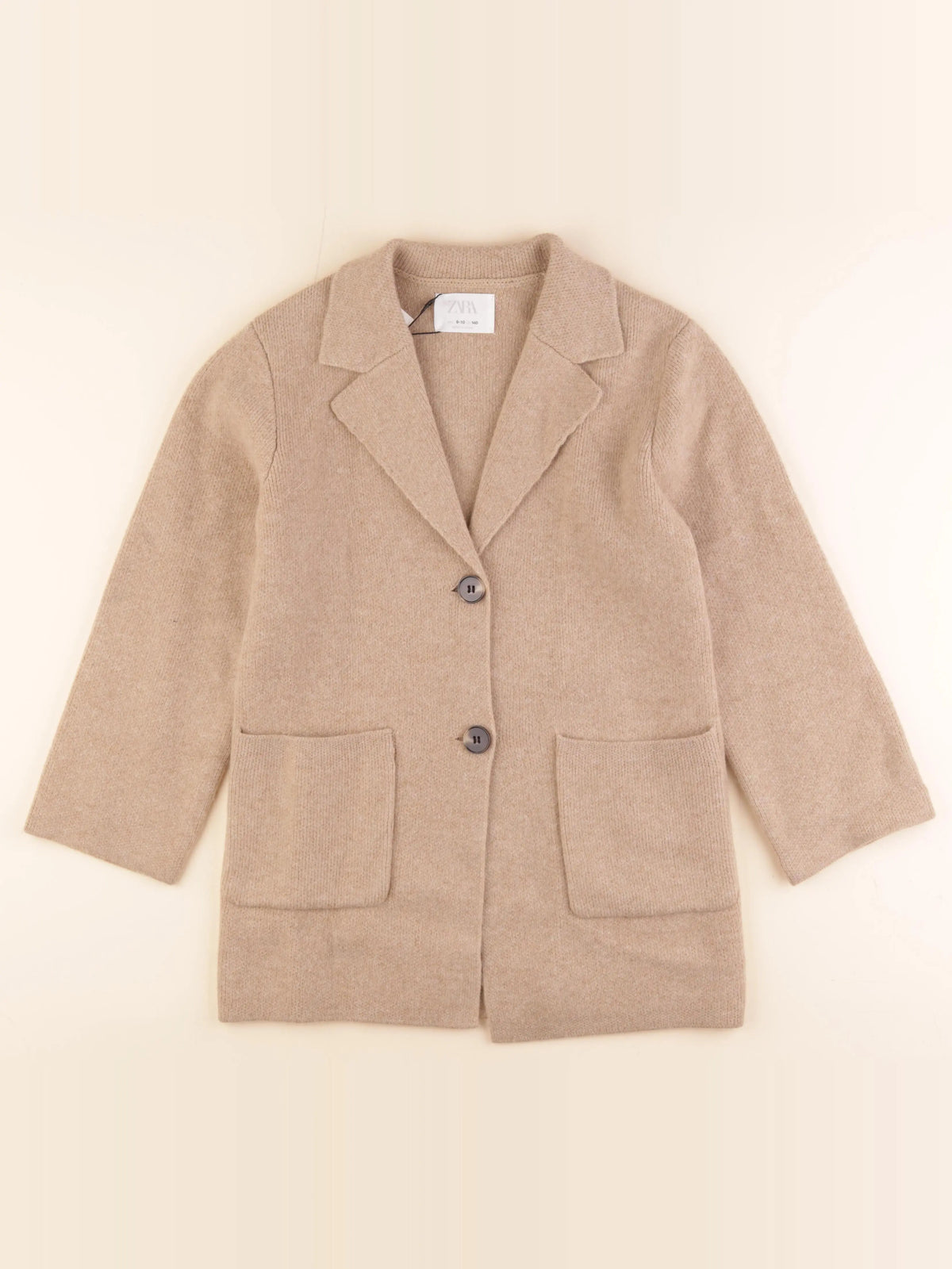 Zara - gilet marron - 9/10 ans