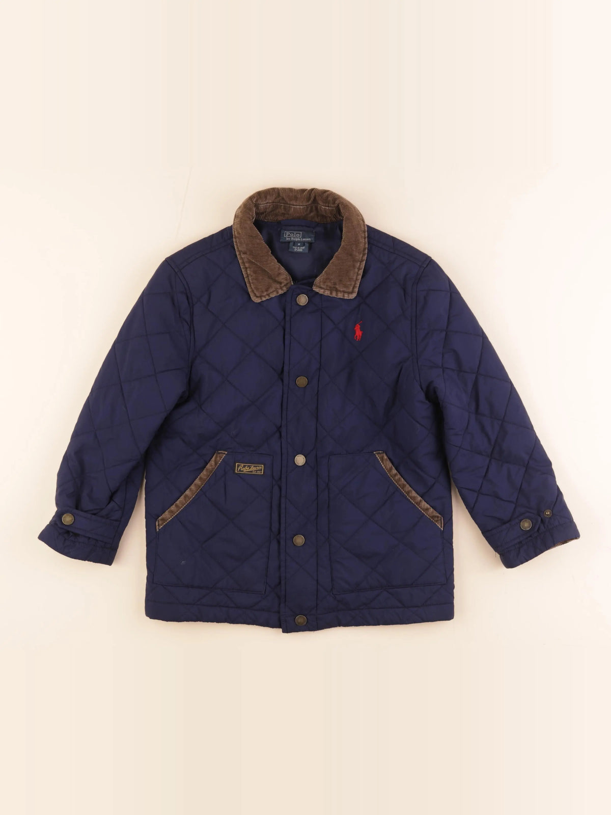 Ralph Lauren - veste bleu - 6 ans