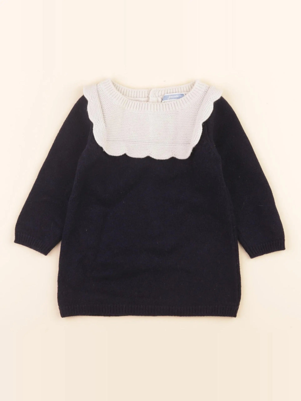 Jacadi - robe bleu, blanc - 18 mois