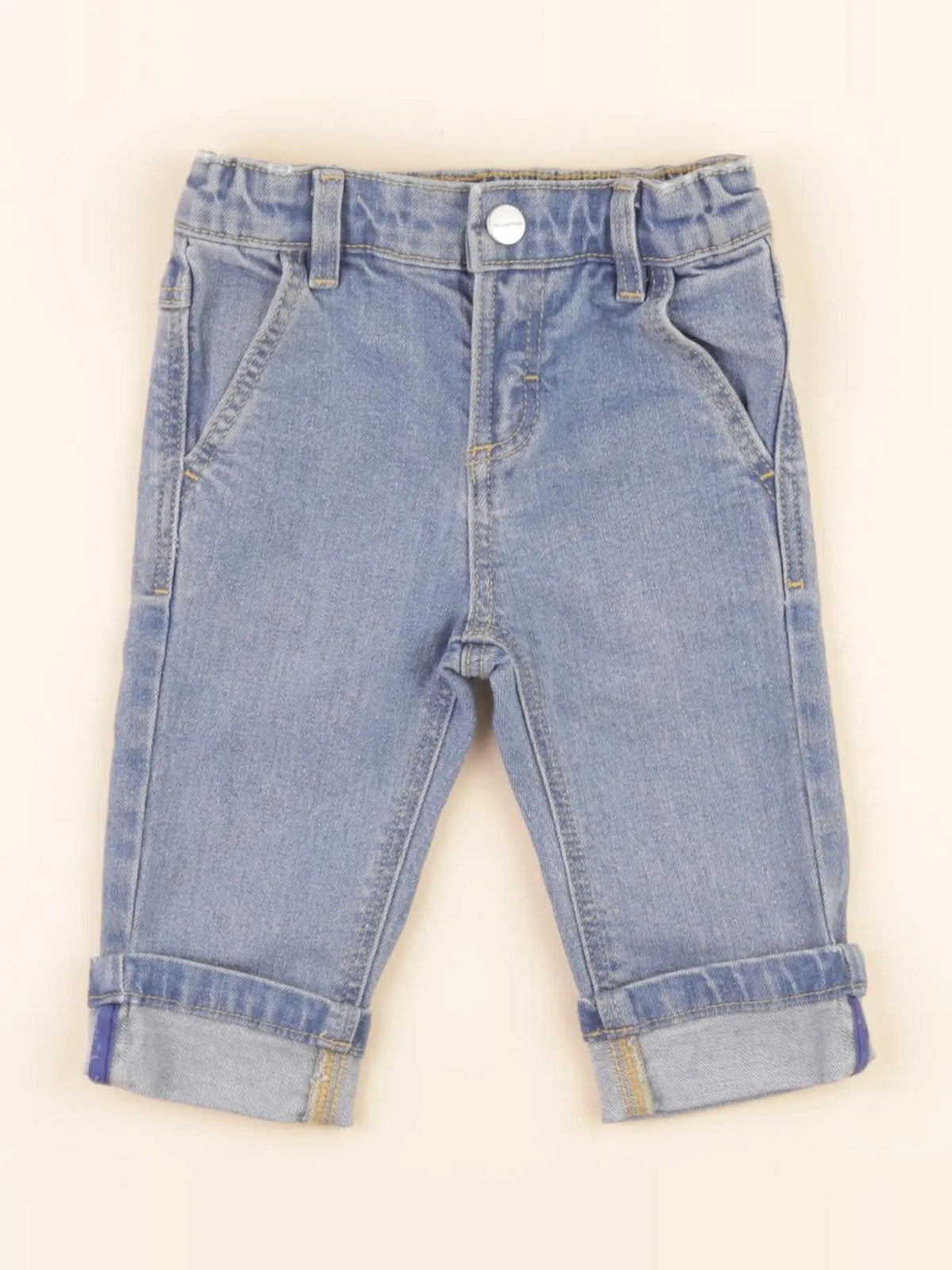 Jacadi - jean bleu - 6 mois