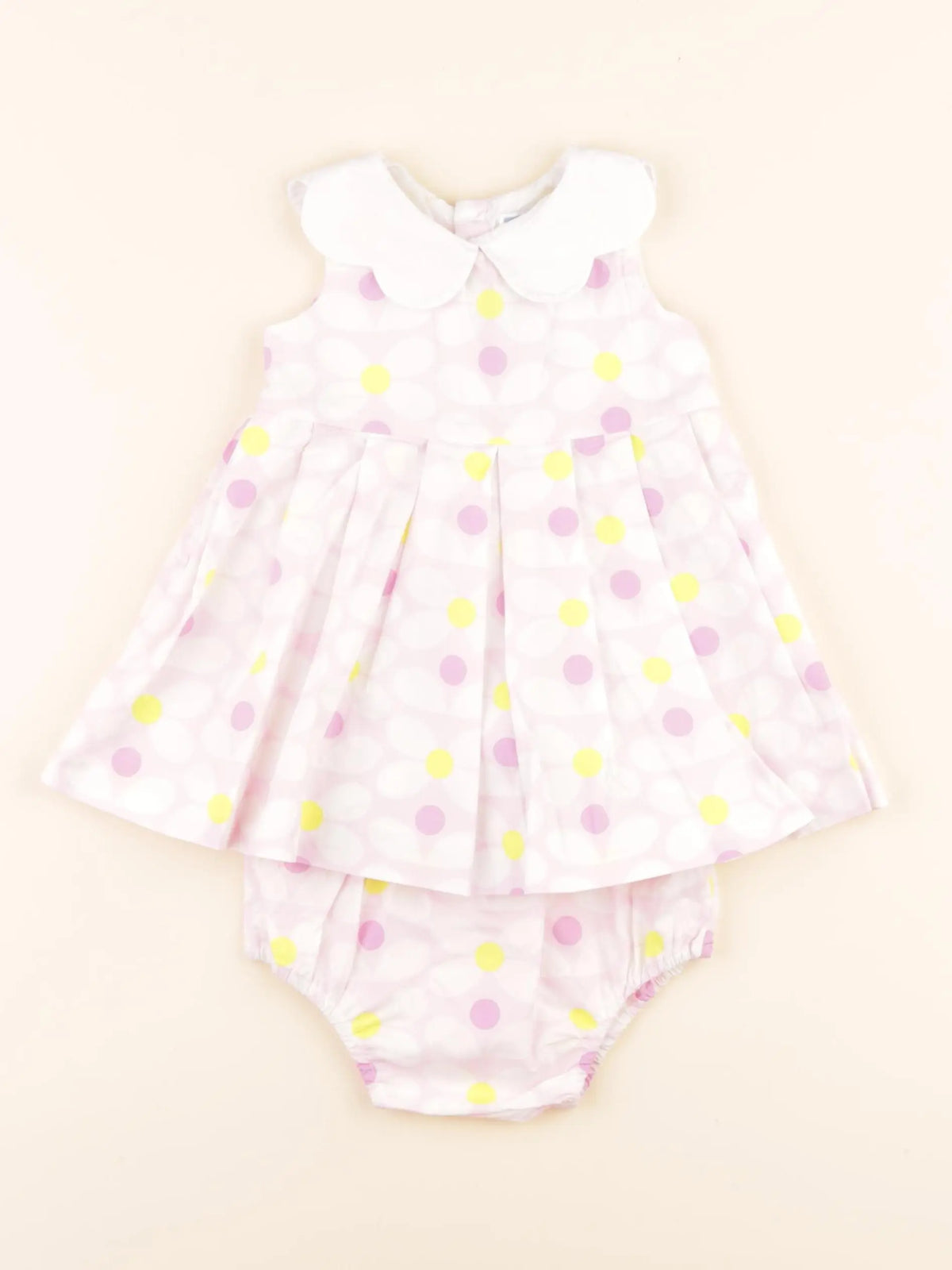 Jacadi - robe rose - 6 mois