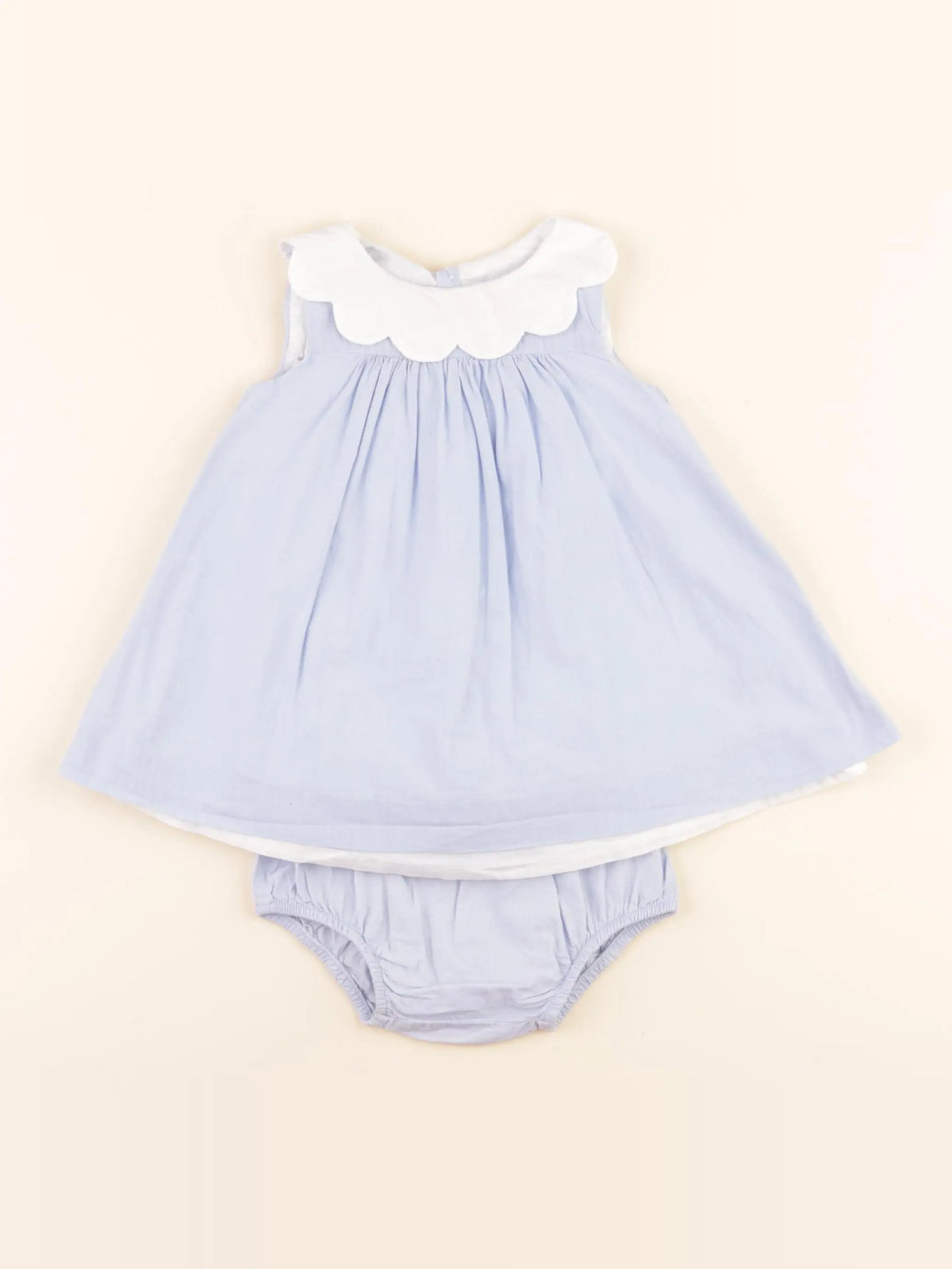 Jacadi - robe bleu - 6 mois