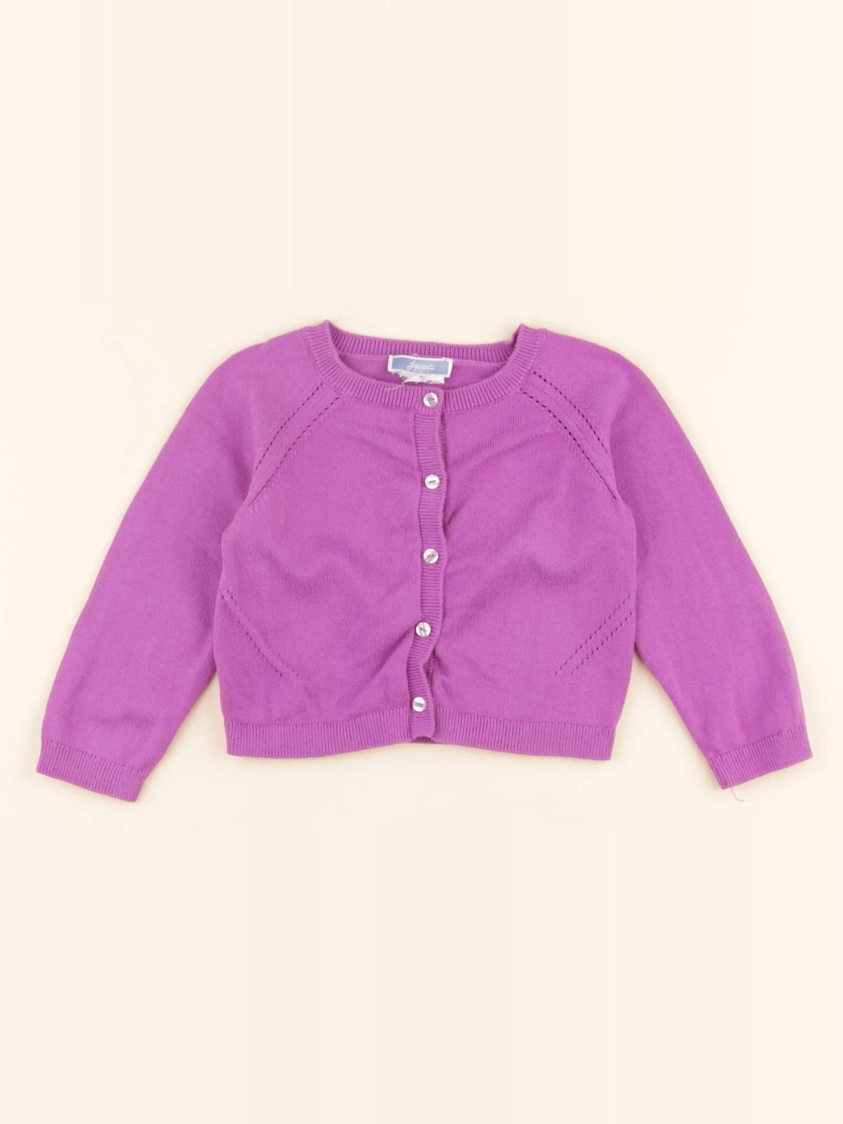 Jacadi - gilet violet - 18 mois
