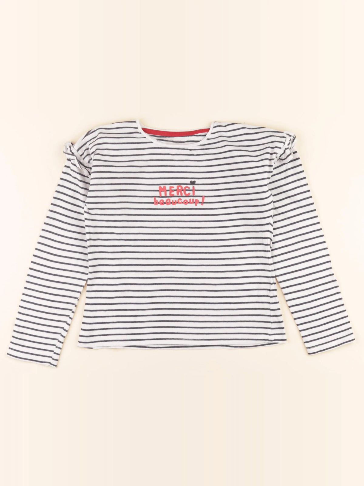 Vertbaudet - tee-shirt bleu - 10 ans