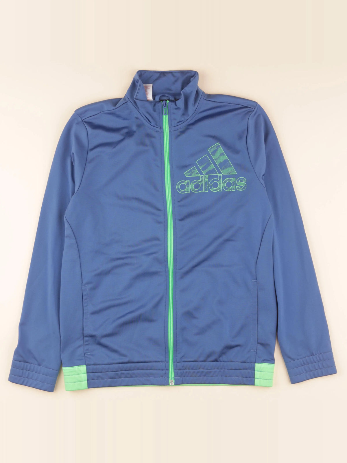 Adidas - sweat bleu - 13/14 ans