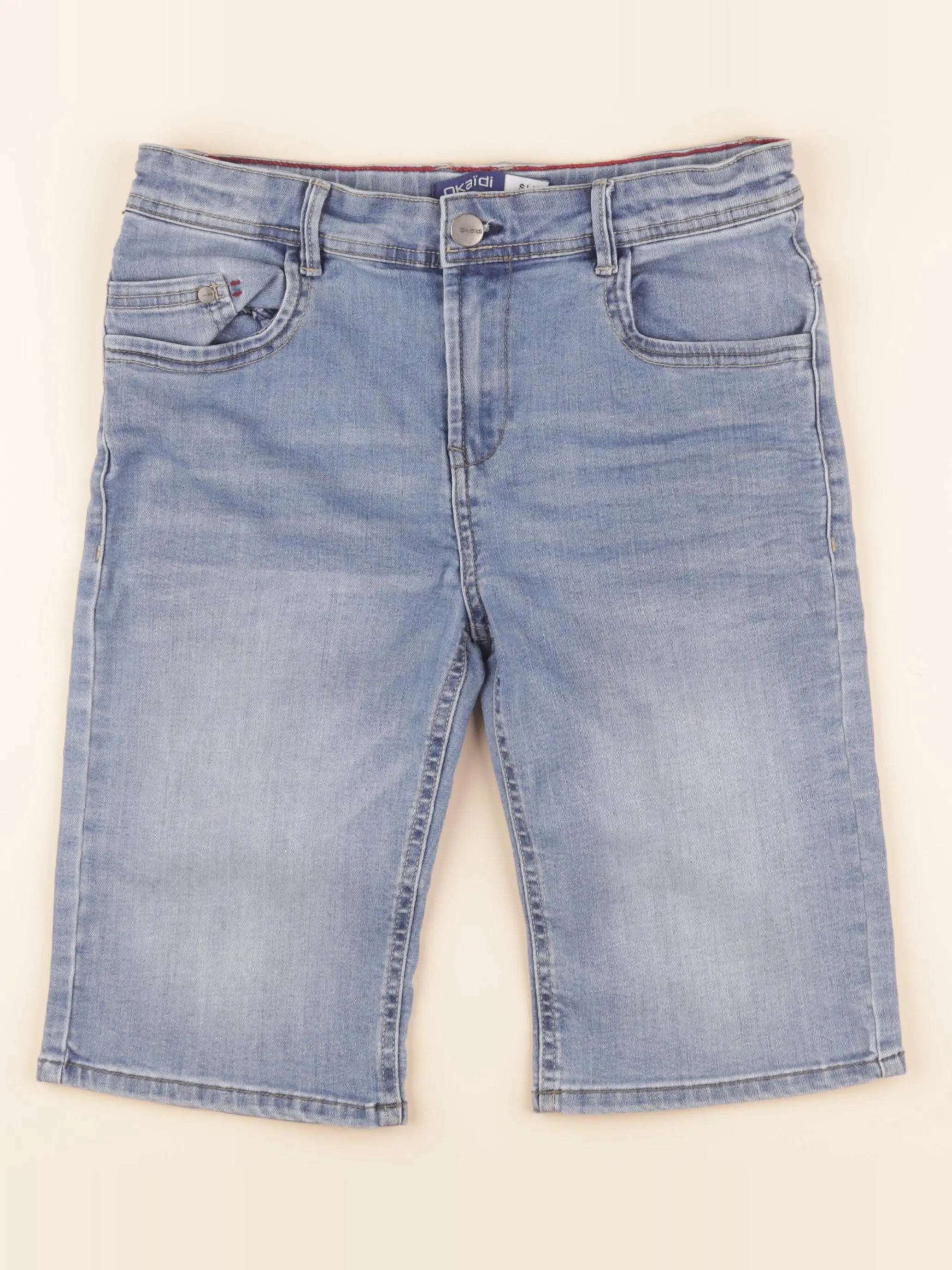 Okaidi - short bleu - 14 ans