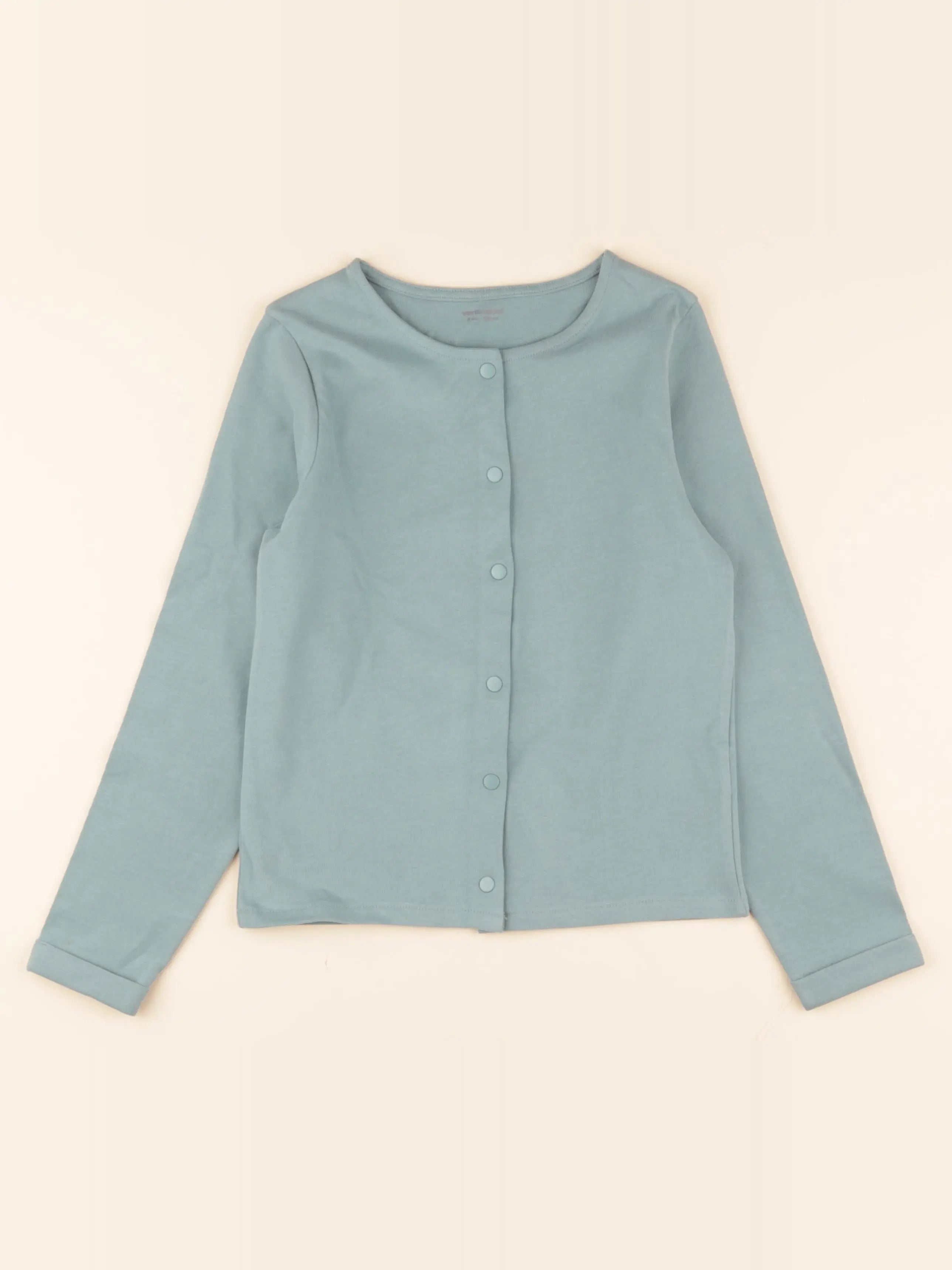 Vertbaudet - tee-shirt vert - 8 ans