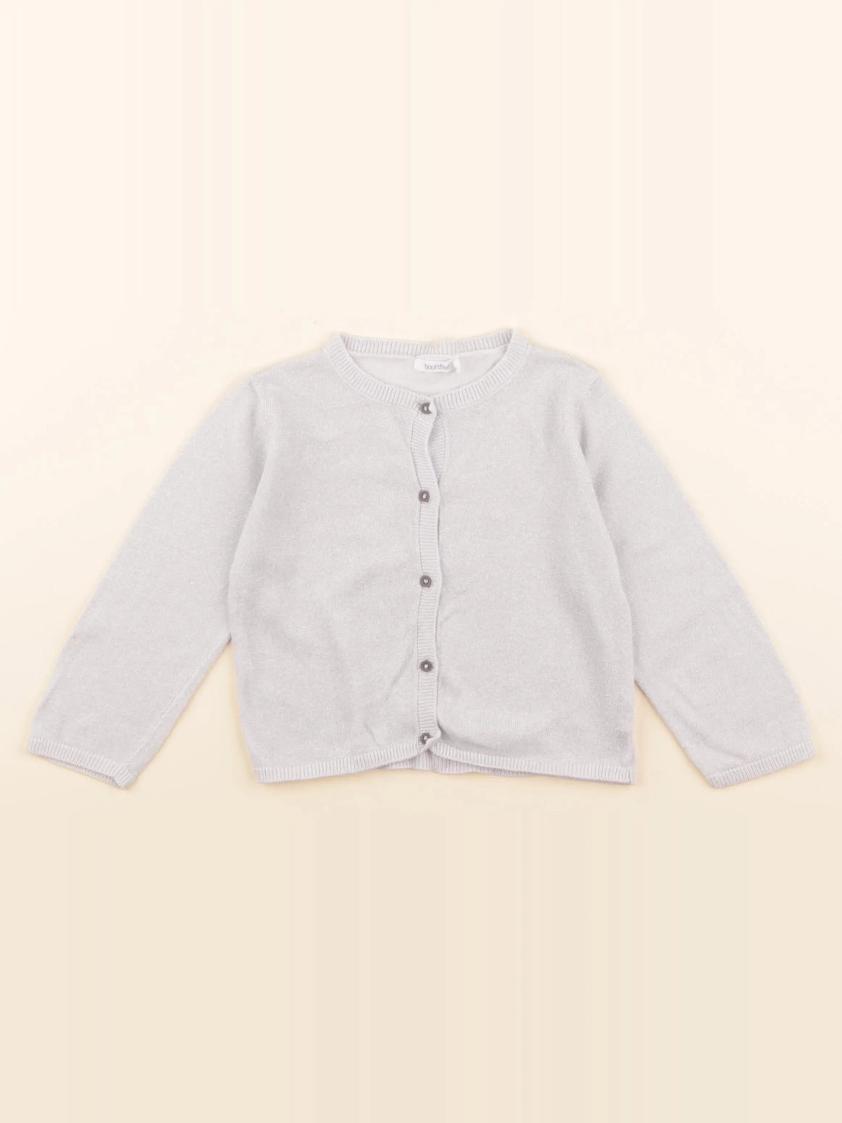 Boutchou - gilet gris - 18 mois