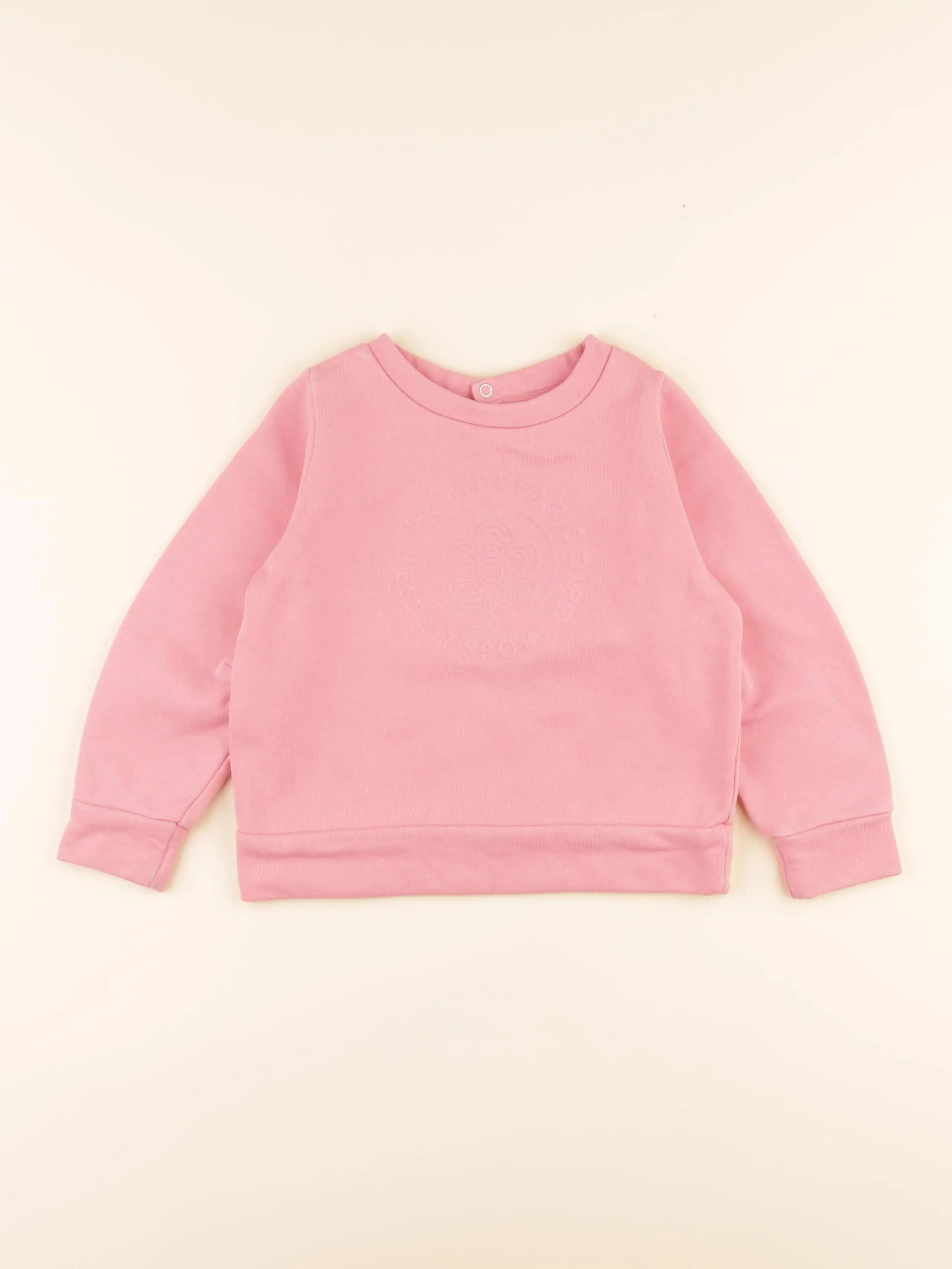 Jacadi - sweat rose - 4 ans