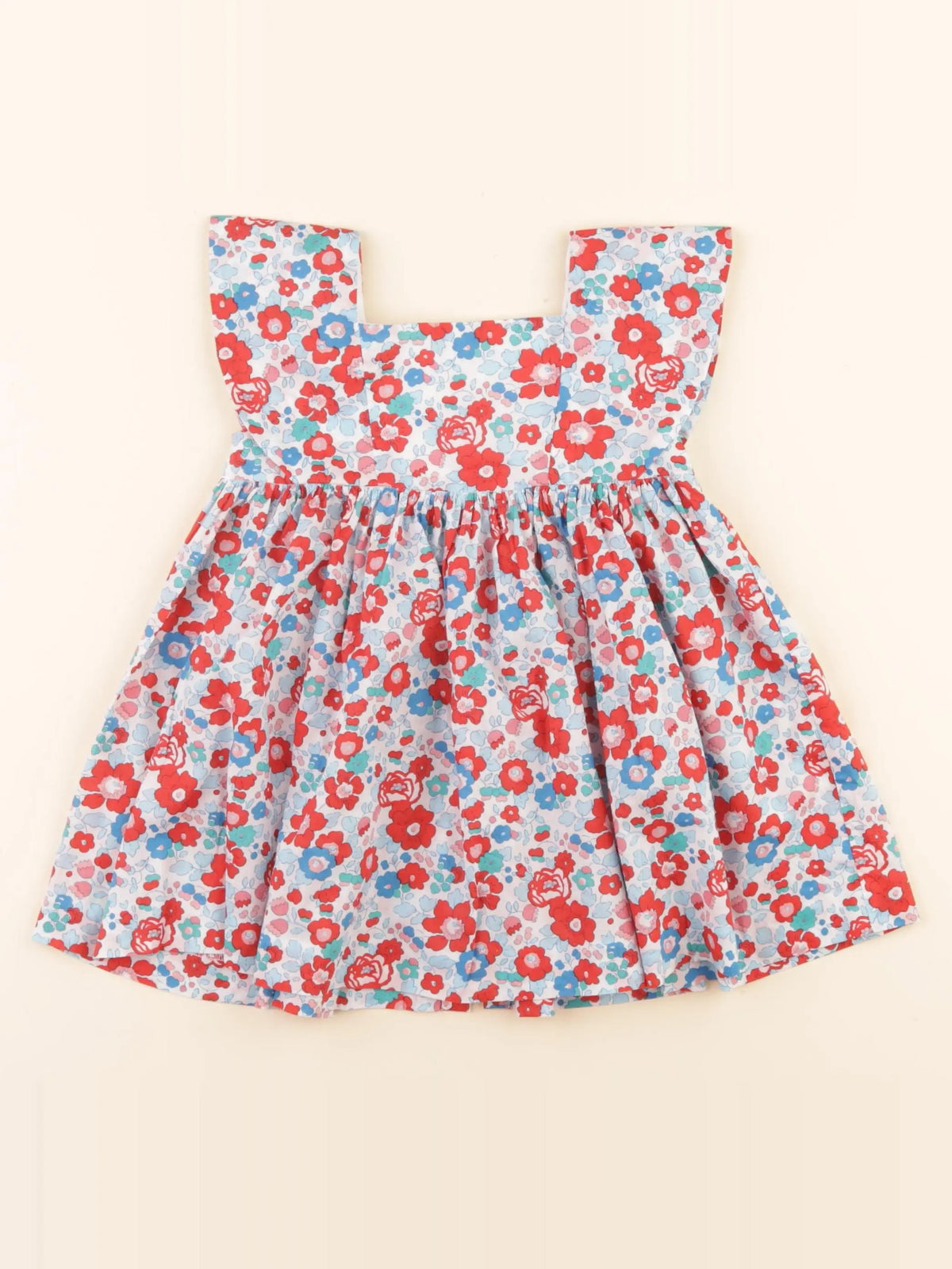Jacadi - robe liberty multicolore - 18 mois