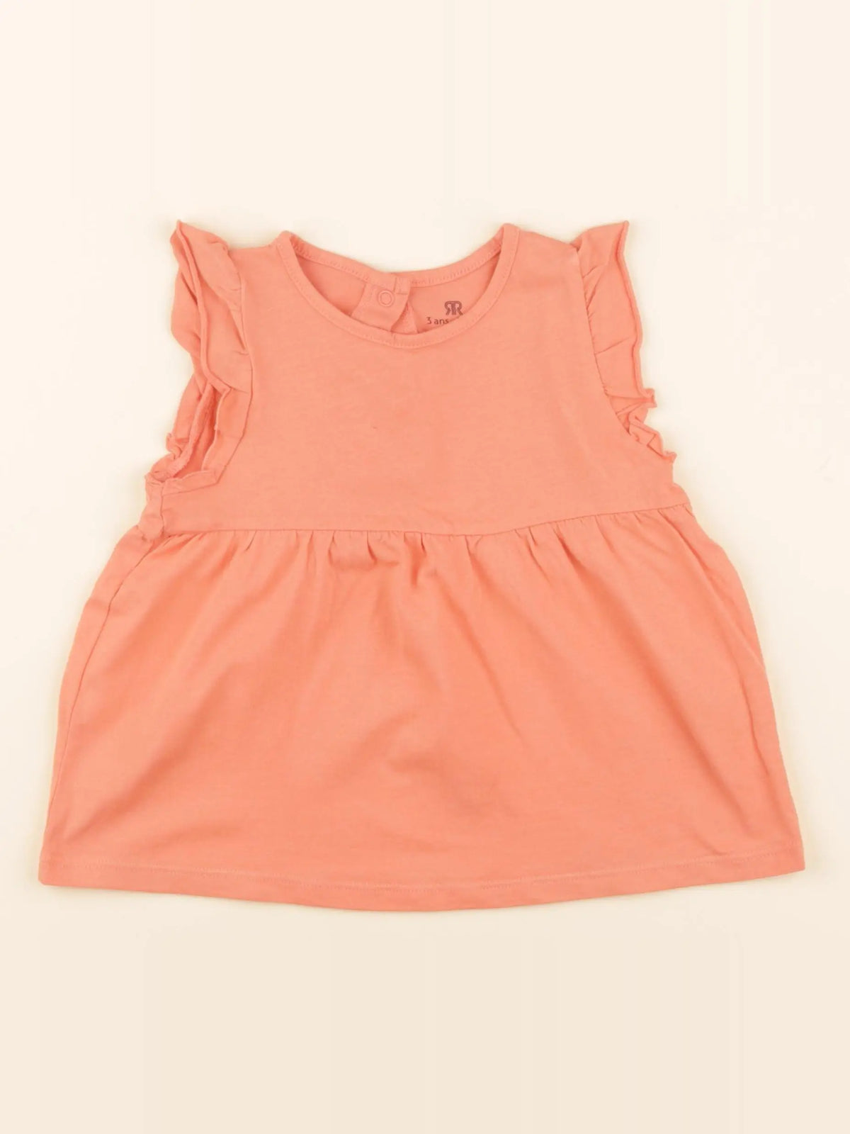 La Redoute - débardeur orange - 3 ans