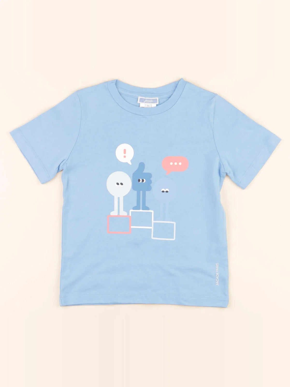 Jacadi - tee-shirt bleu - 4 ans