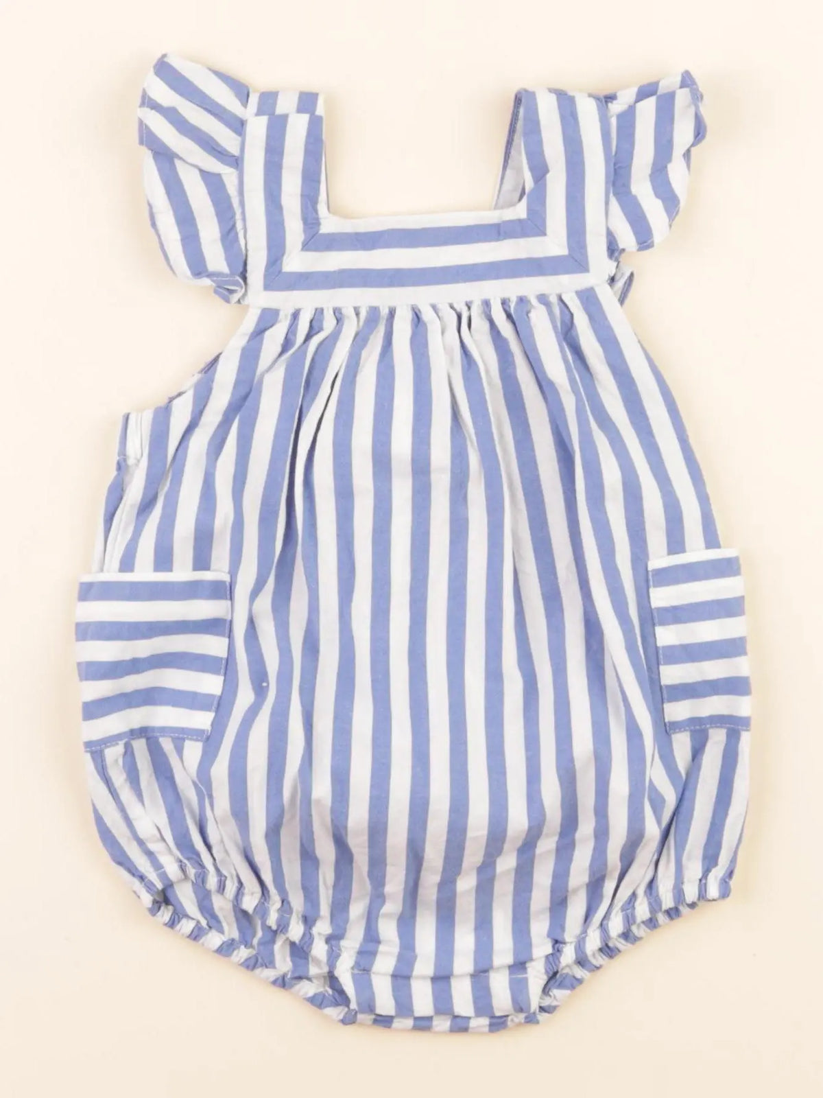 Jacadi - combinaison bleu - 12 mois