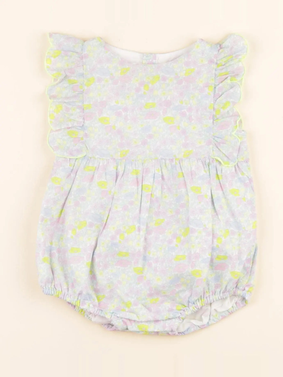 Jacadi - combinaison liberty vert - 12 mois