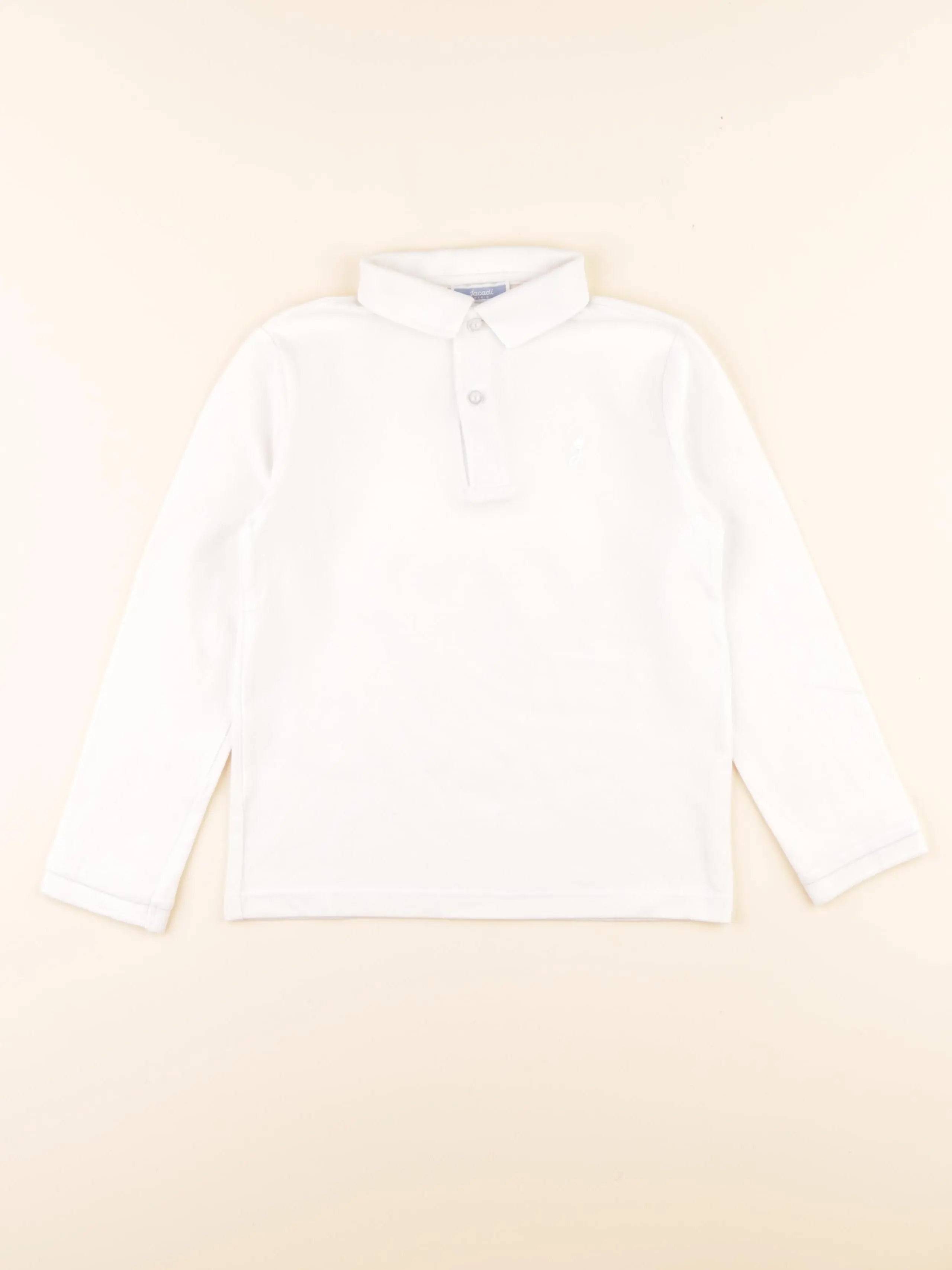Jacadi - polo blanc - 6 ans
