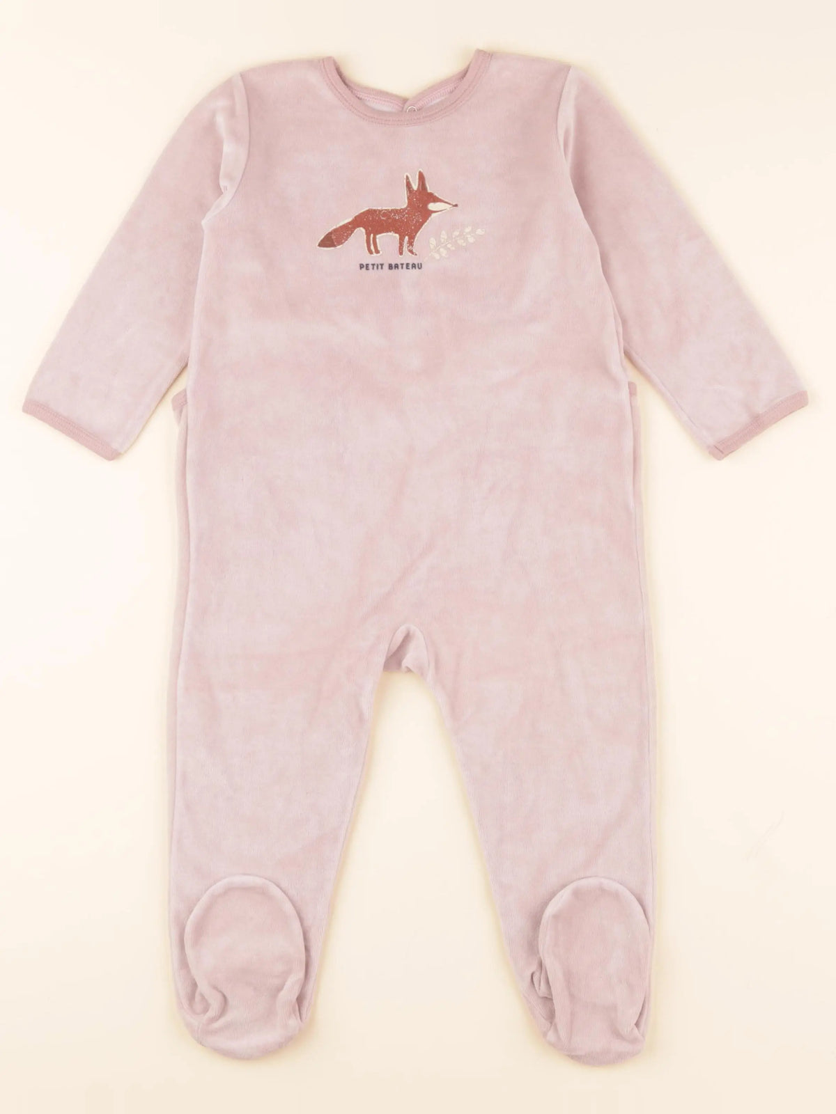 Pyjama velours rose